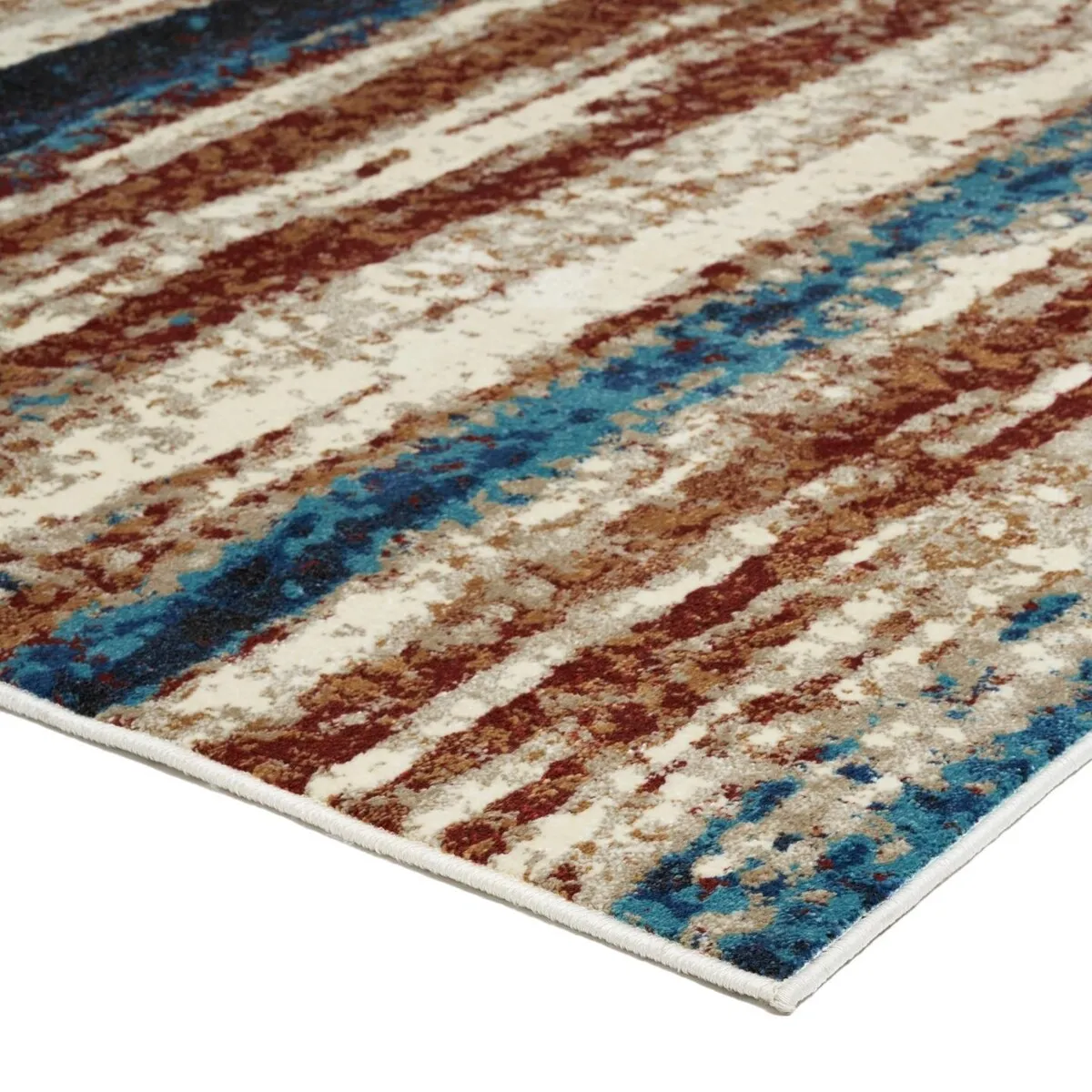 Luxe Weavers Modern Abstract Stripe Area Rug