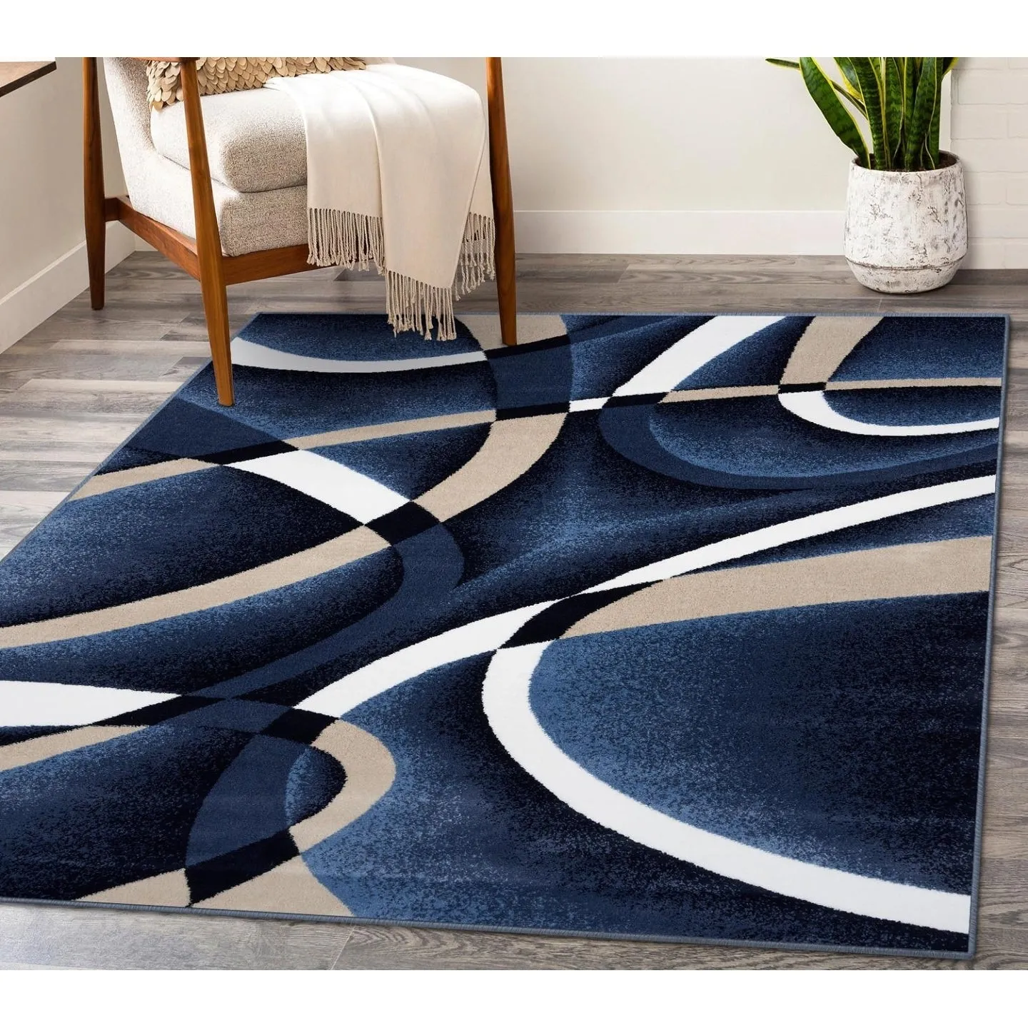 Luxe Weavers Modern Area Rug