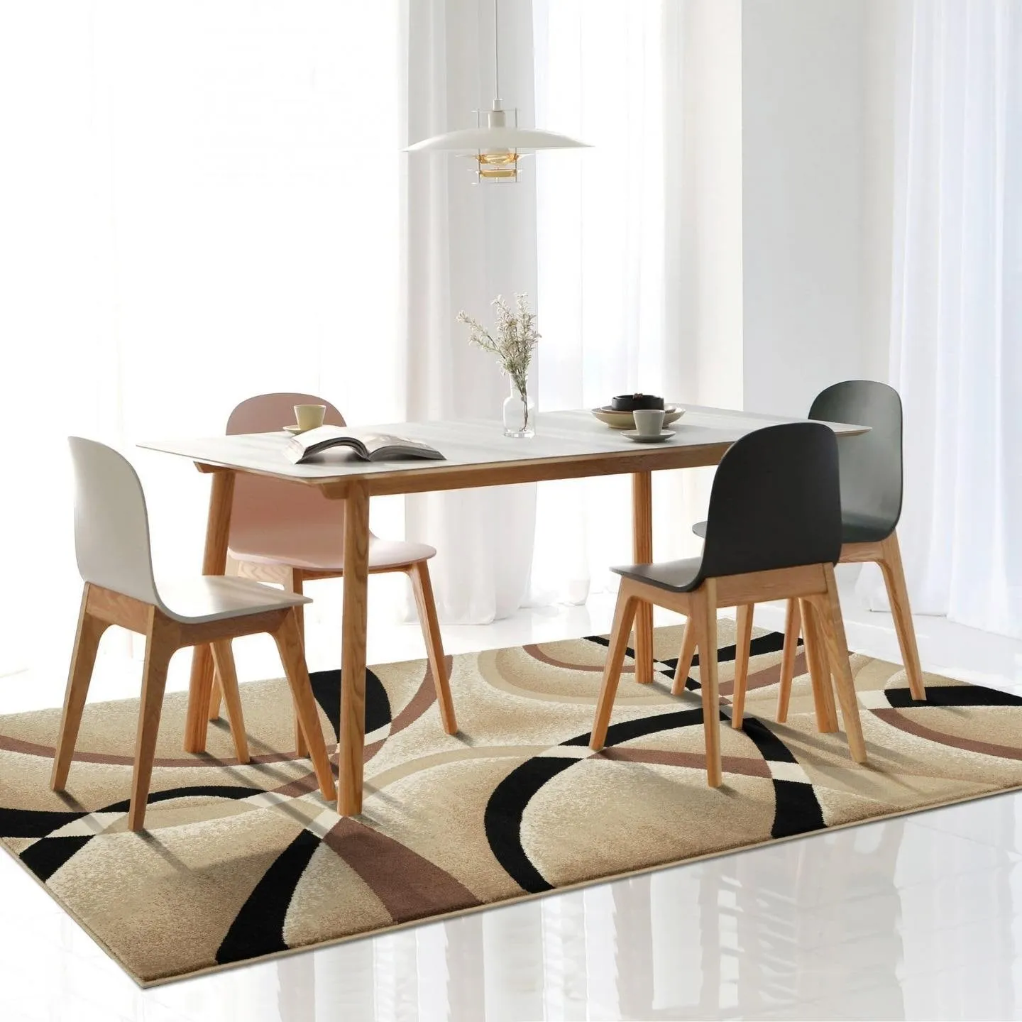 Luxe Weavers Modern Area Rug