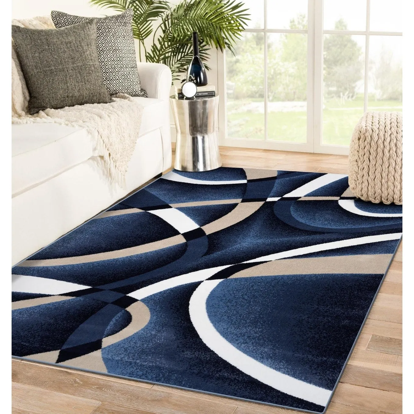 Luxe Weavers Modern Area Rug