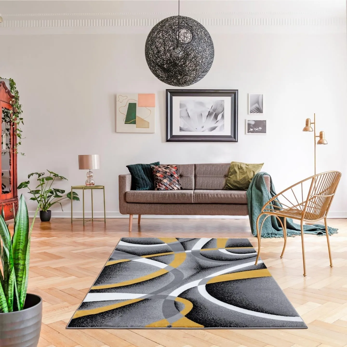 Luxe Weavers Modern Area Rug