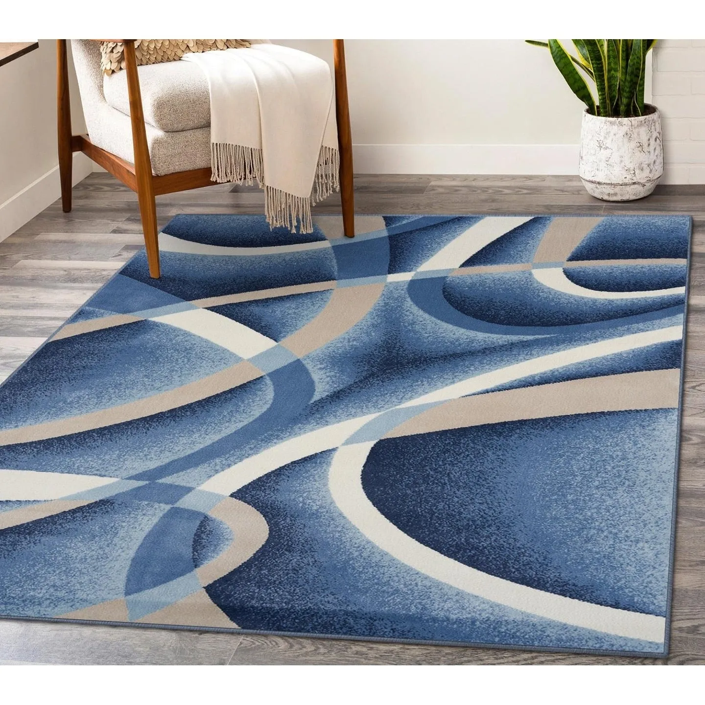 Luxe Weavers Modern Area Rug