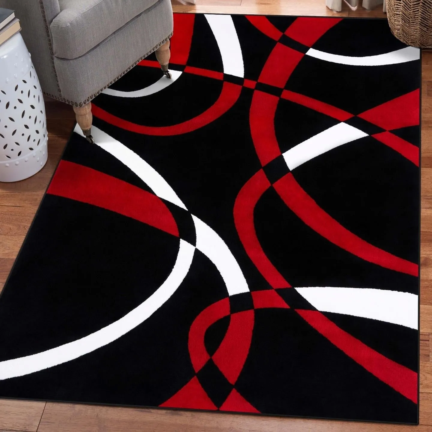 Luxe Weavers Modern Area Rug