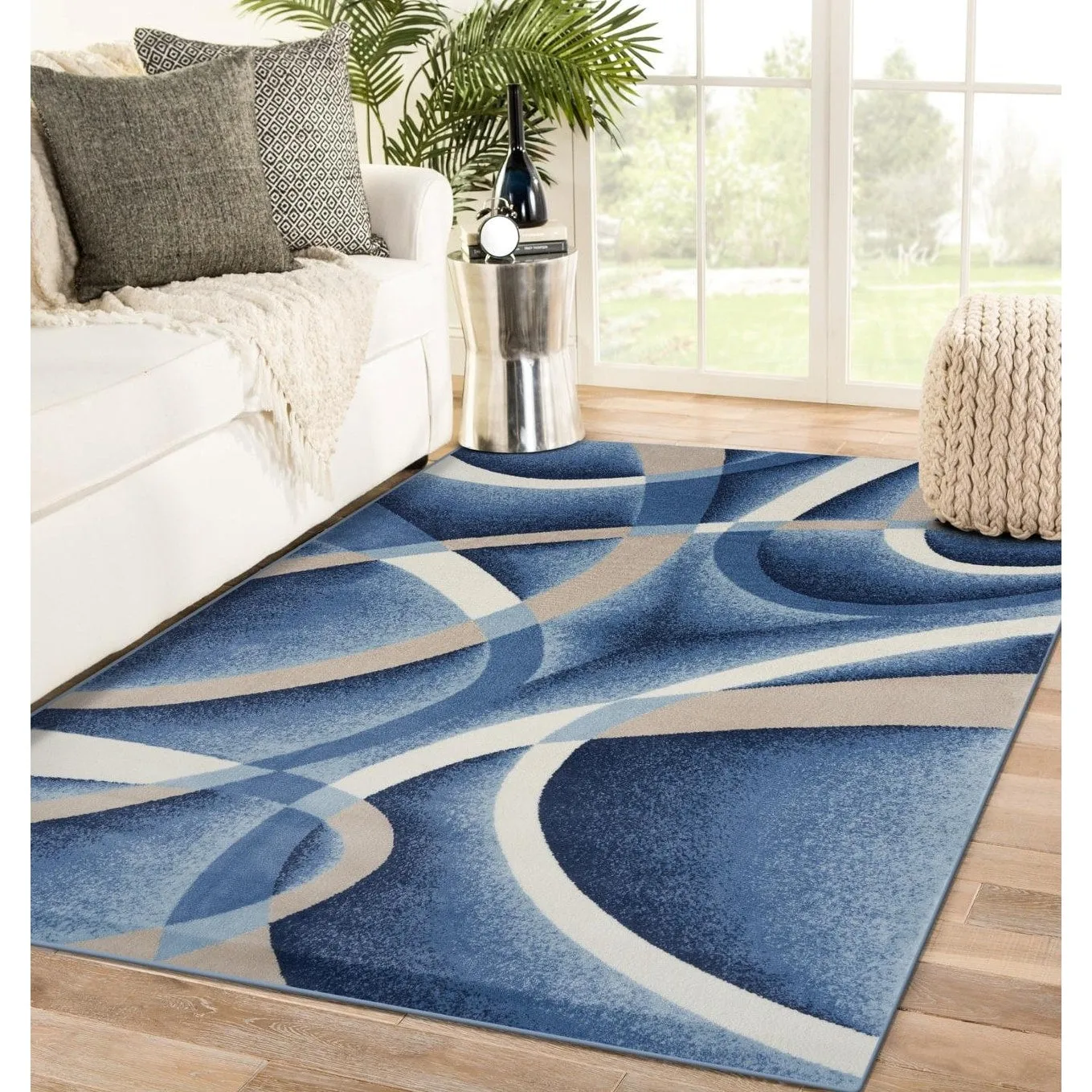 Luxe Weavers Modern Area Rug