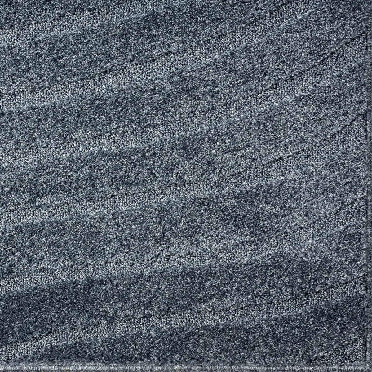 Luxe Weavers Modern Geometric Wave Area Rug. Stain Resistant Carpet