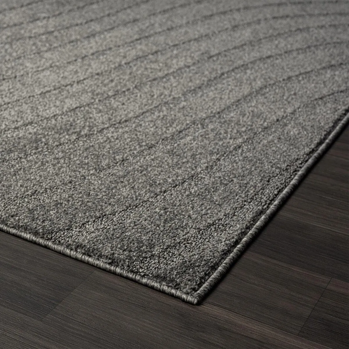 Luxe Weavers Modern Geometric Wave Area Rug. Stain Resistant Carpet