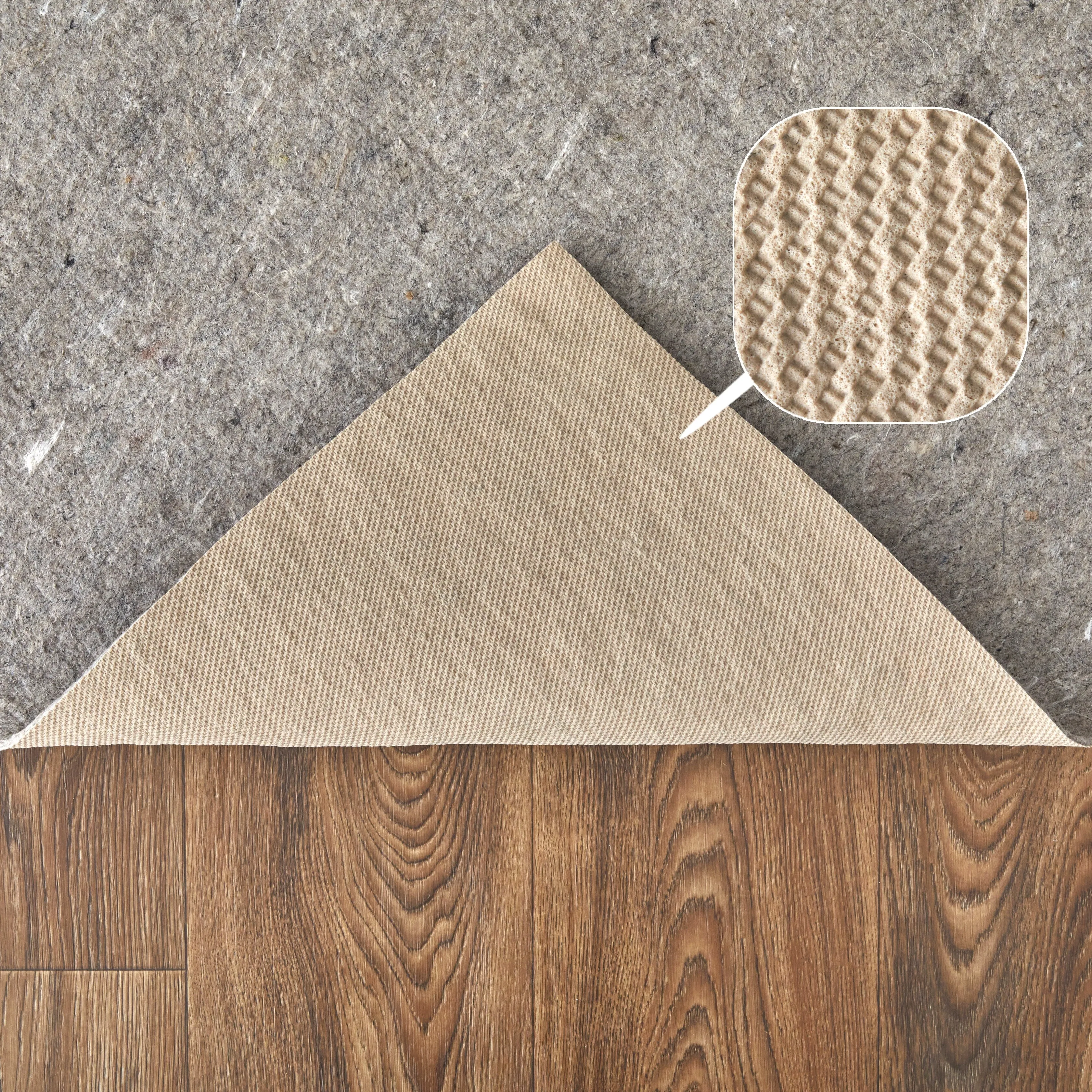 LuxePad Multipurpose Felt Rug Pad - Grey