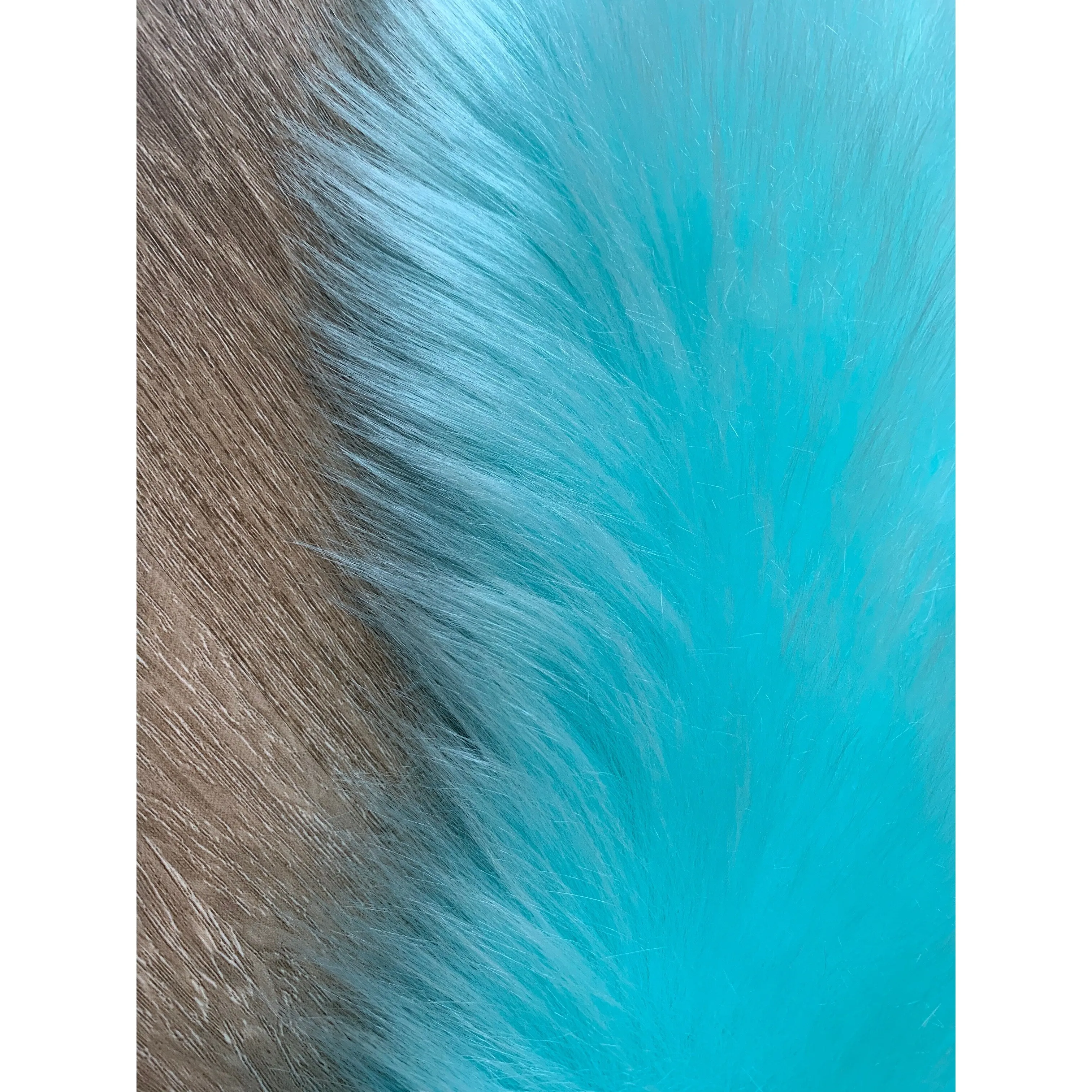 Luxurious Faux Sheepskin Round Area Rug