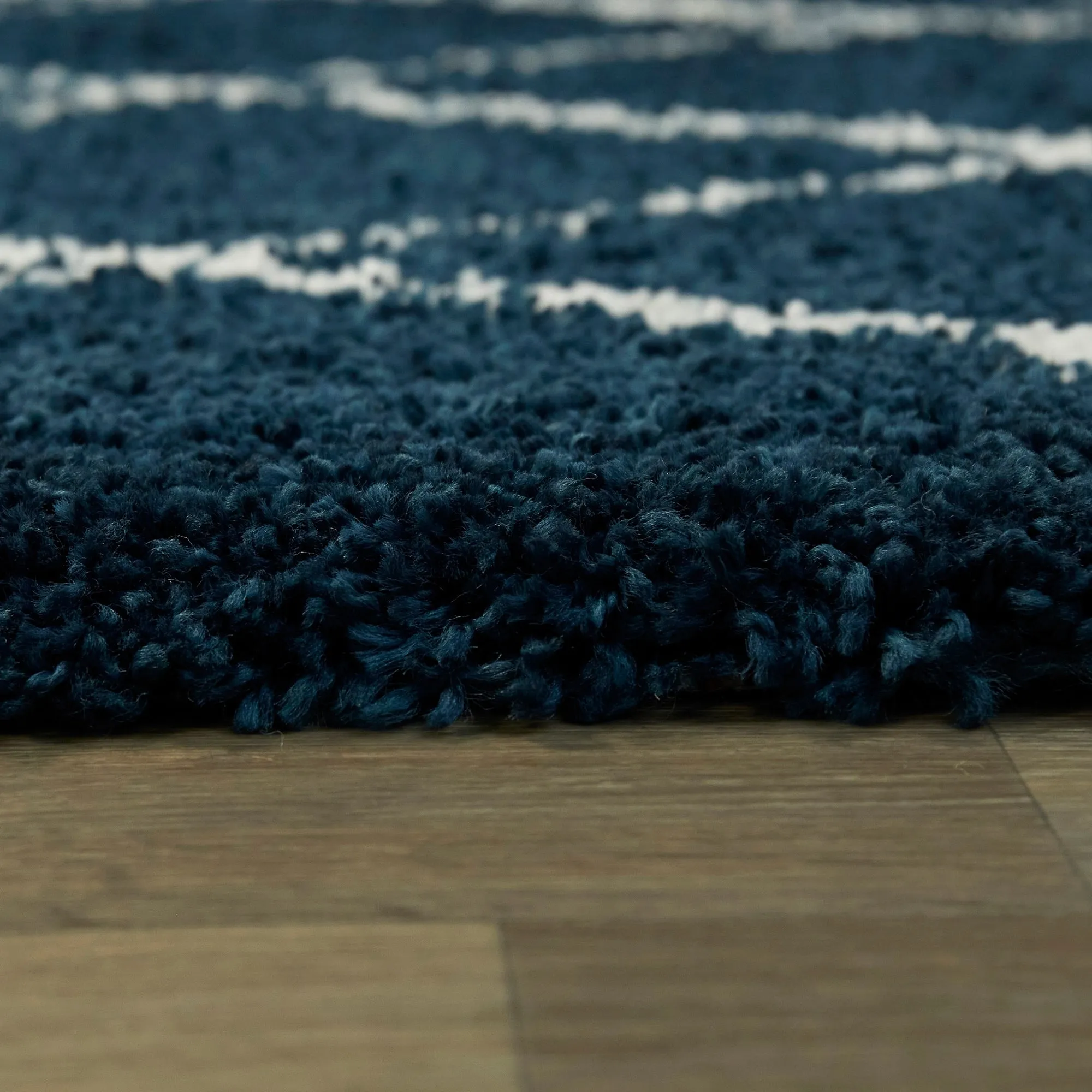 Mabelle Trellis Shag Area Rug