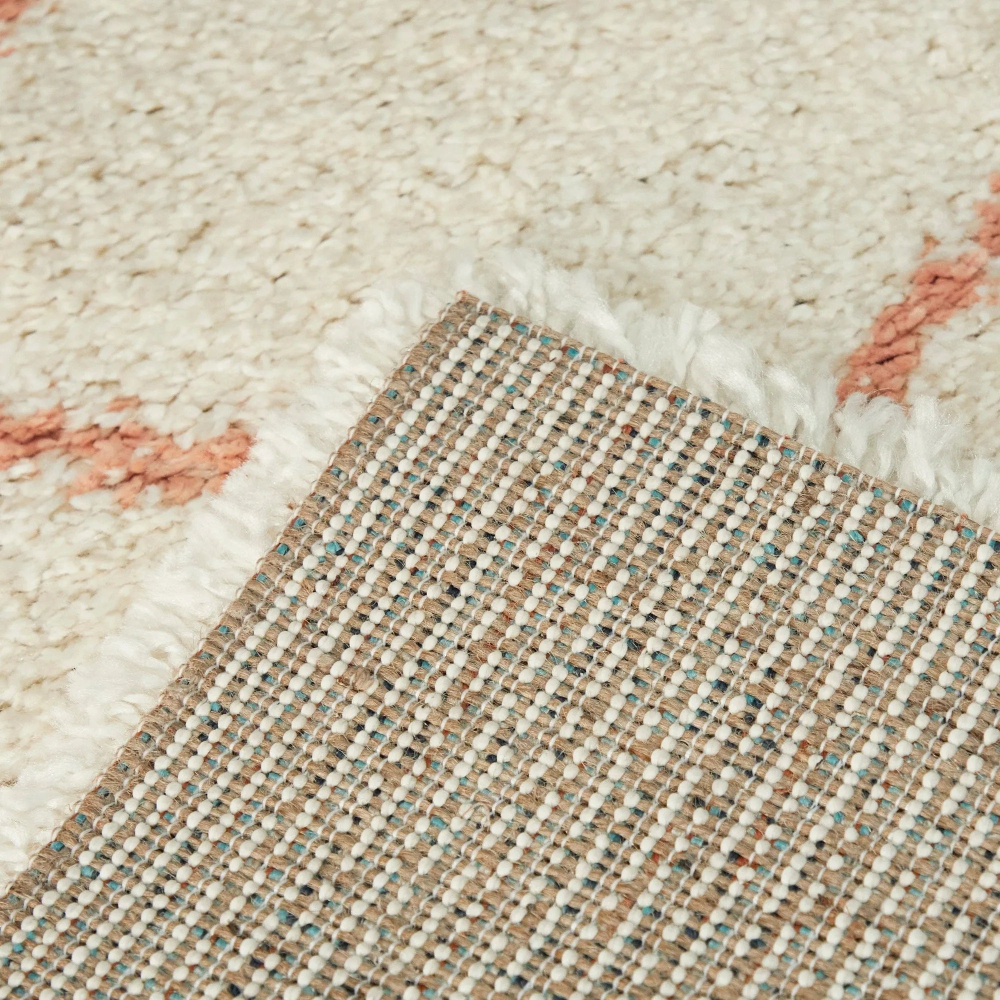 Mabelle Trellis Shag Area Rug