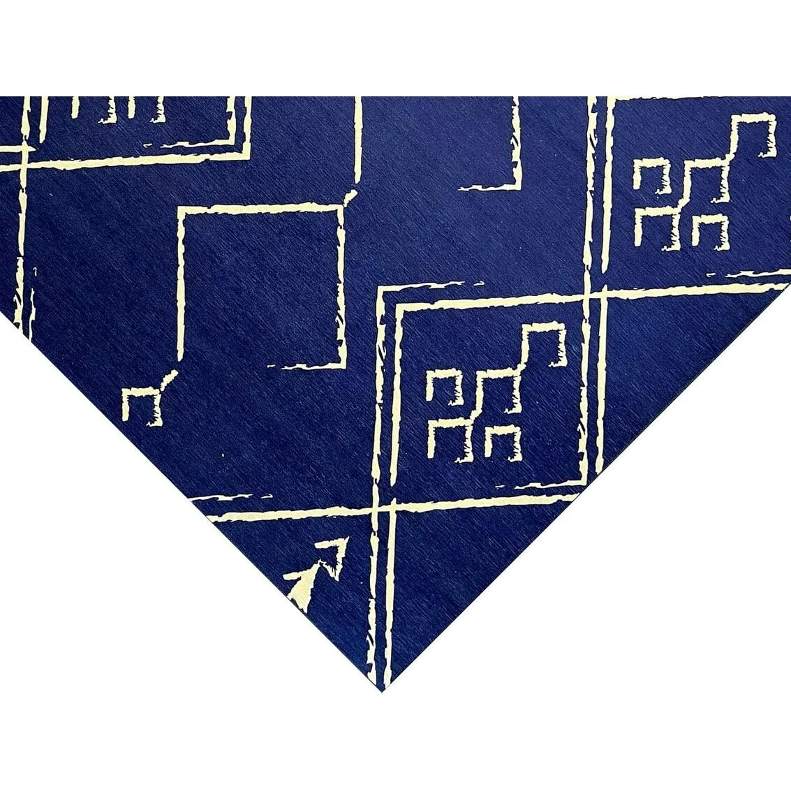 Machine Washable Area Rug With Non-Slip Backing - Stain Resistant - Eco-Friendly Aspen Tribal Moroccan Bohemian Design