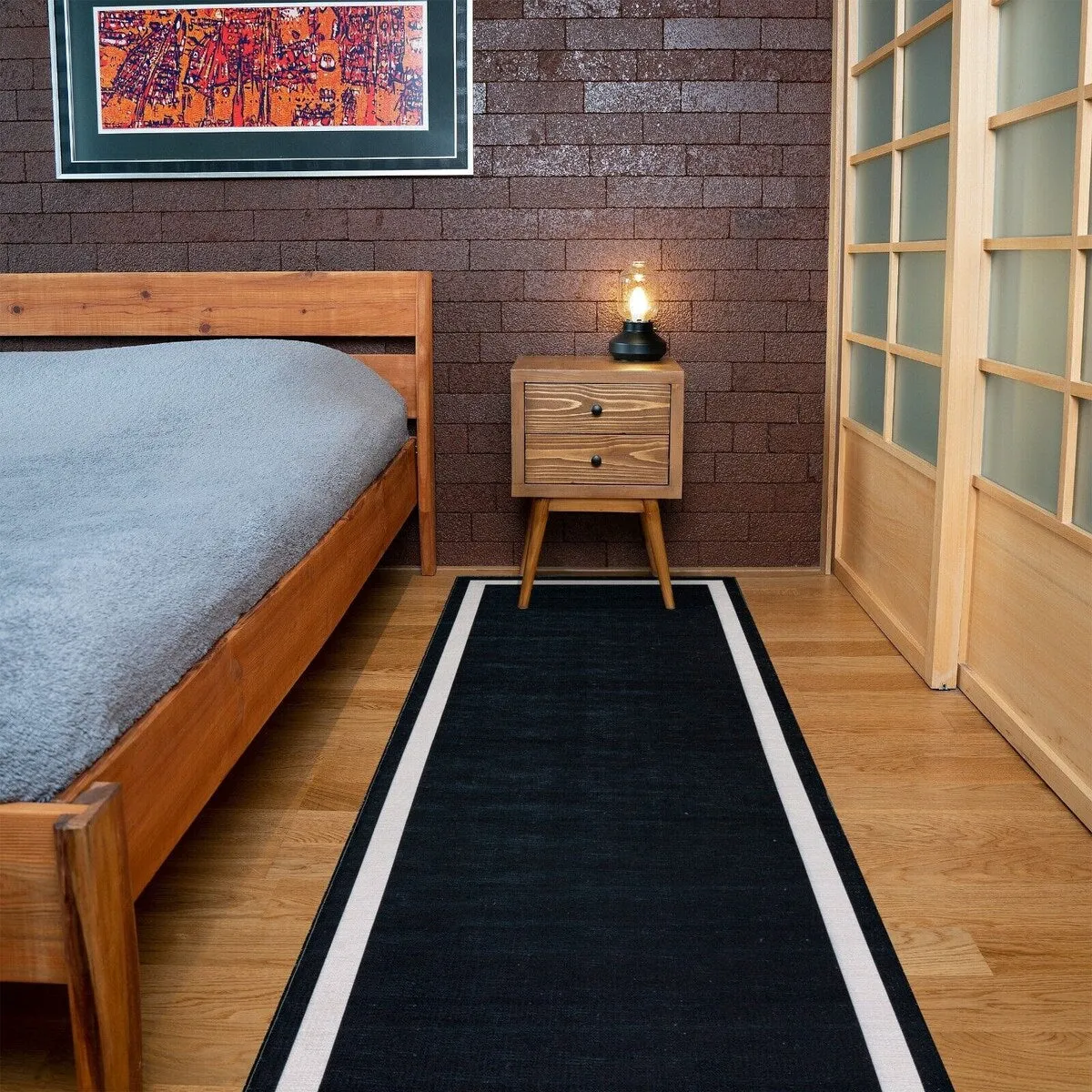 Machine Washable-Eco-Friendly Area Rug With Non-Slip Backing Everest Design