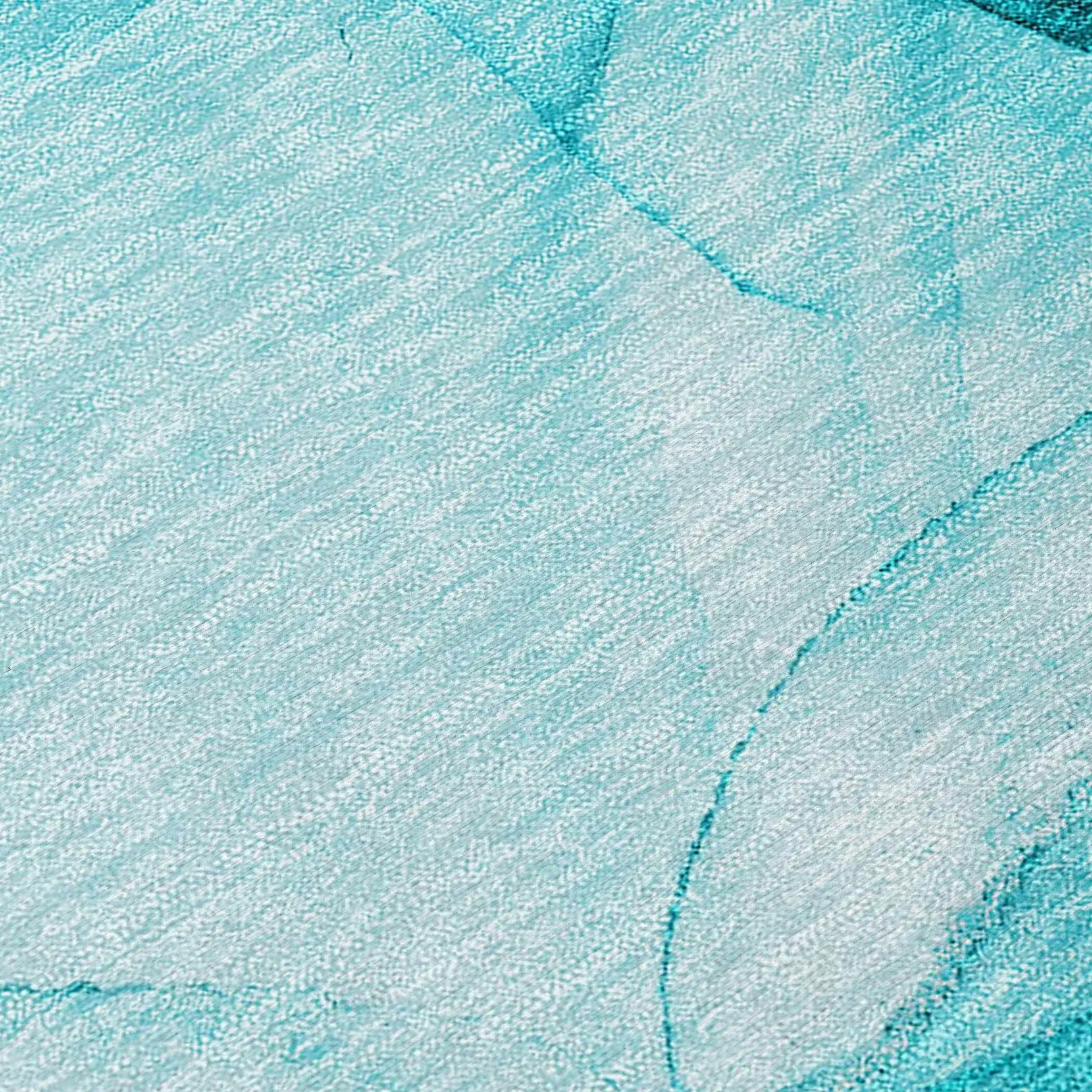 Machine Washable Indoor/ Outdoor Abstract Chantille Rug