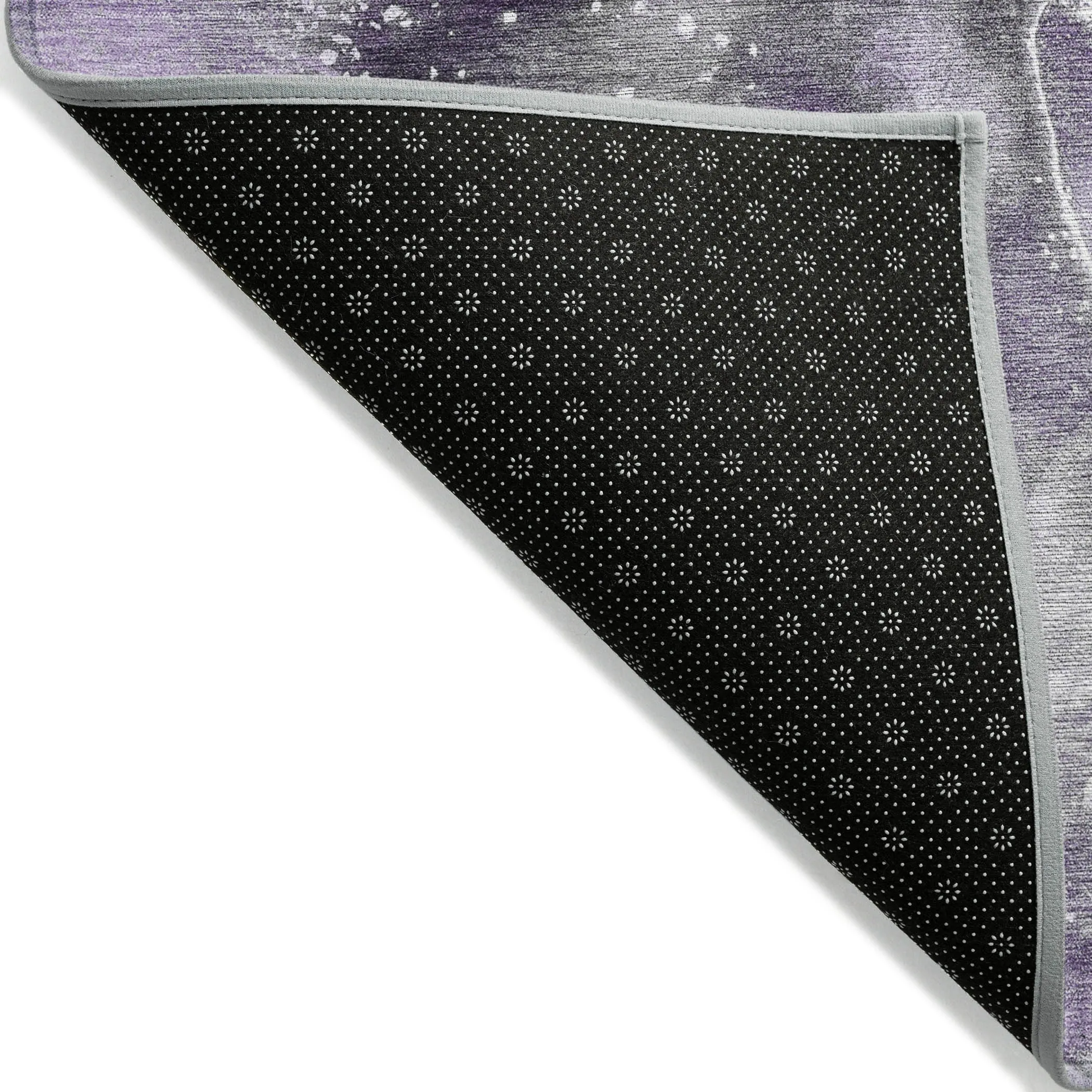 Machine Washable Indoor/ Outdoor Abstract Chantille Rug