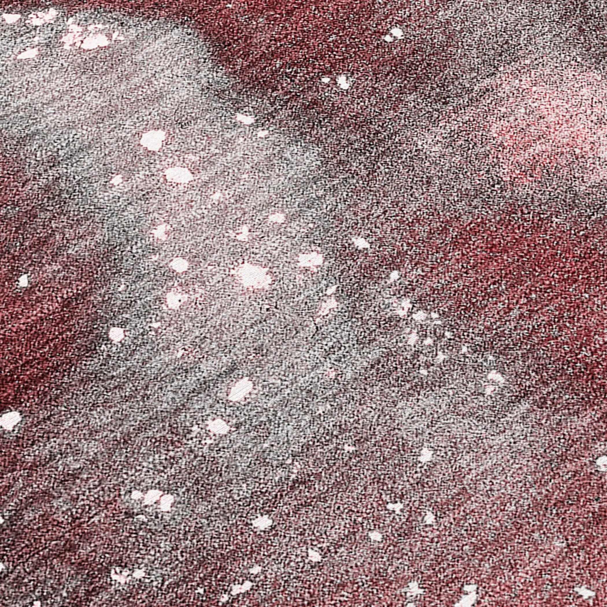 Machine Washable Indoor/ Outdoor Abstract Chantille Rug
