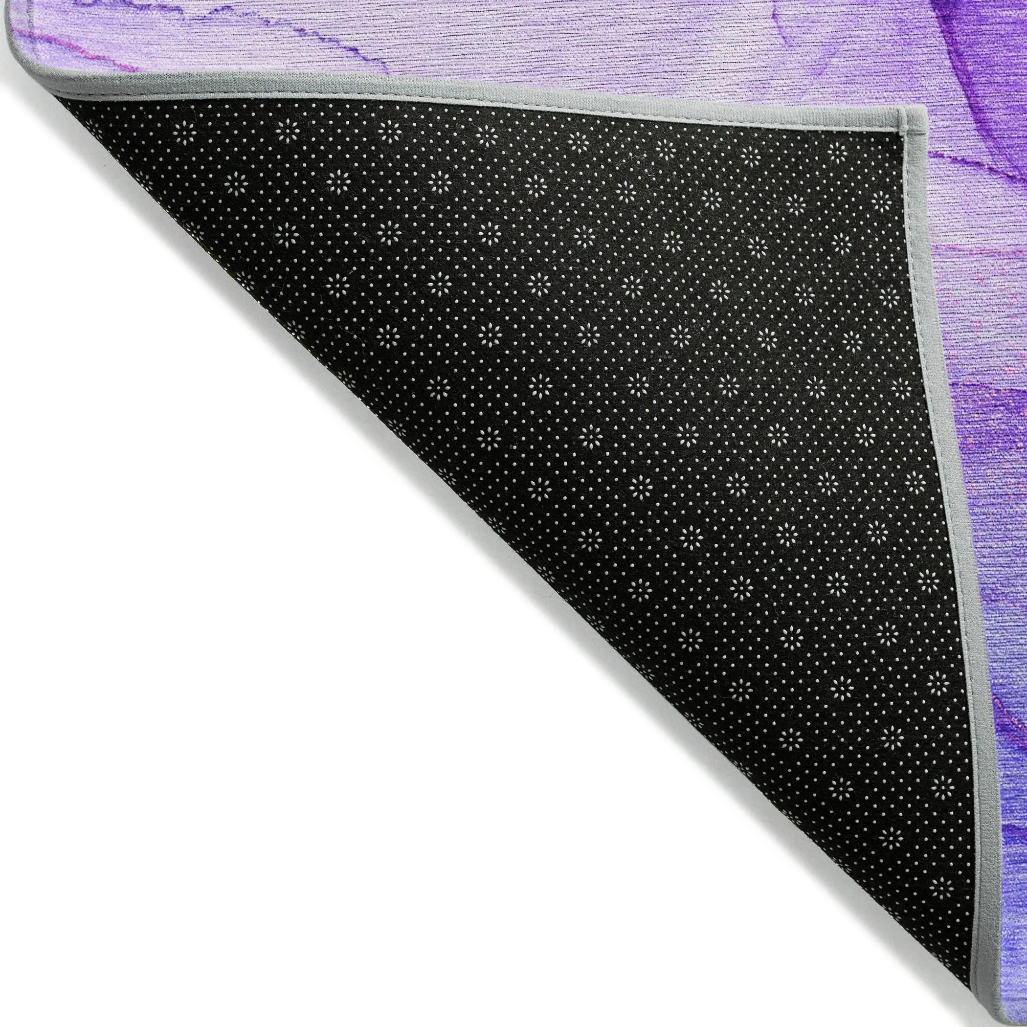 Machine Washable Indoor/ Outdoor Abstract Chantille Rug