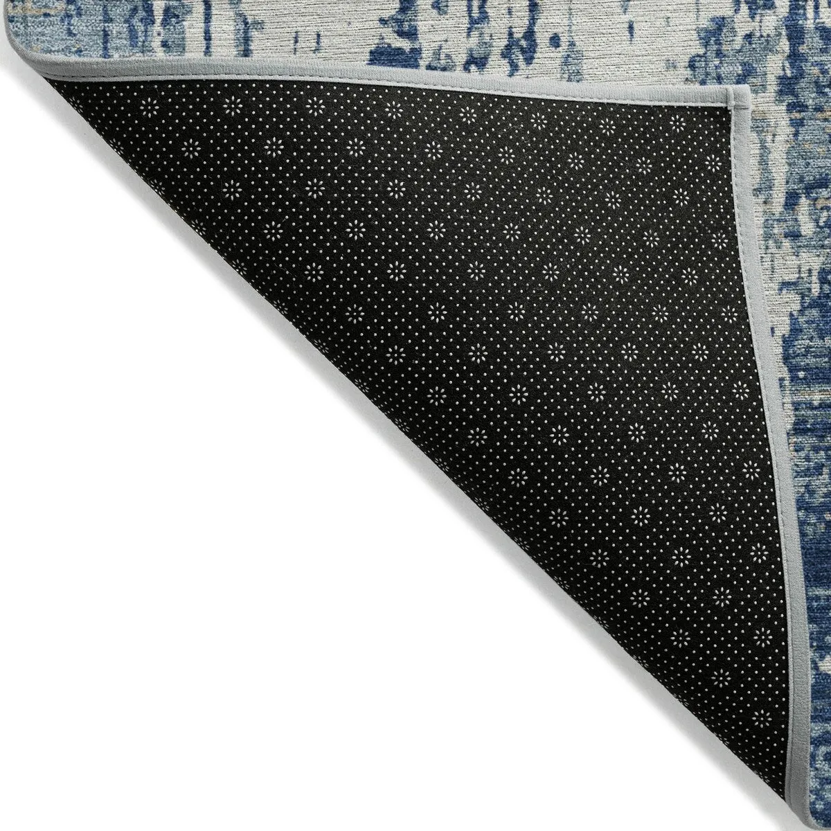 Machine Washable Indoor/ Outdoor Abstract Chantille Rug