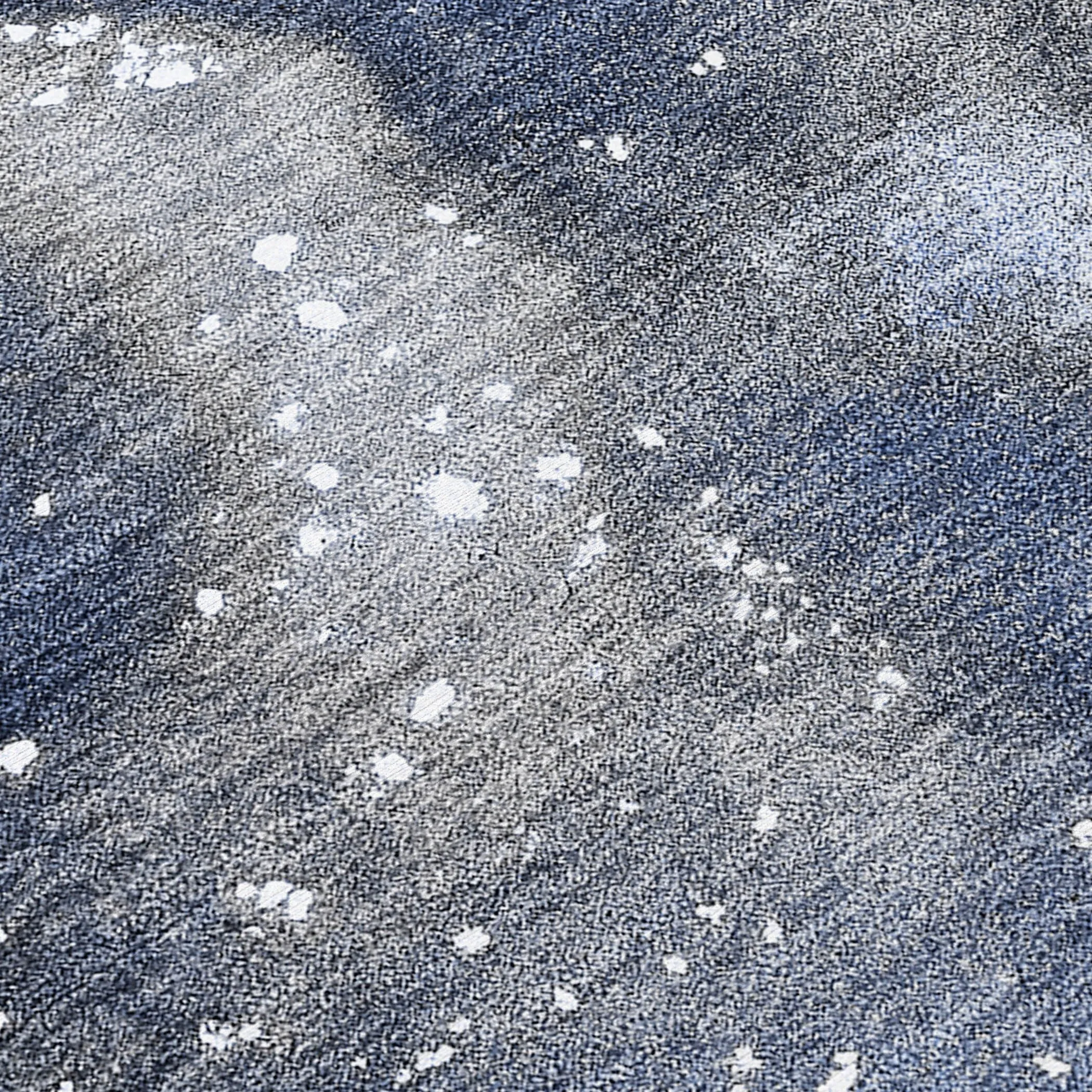 Machine Washable Indoor/ Outdoor Abstract Chantille Rug