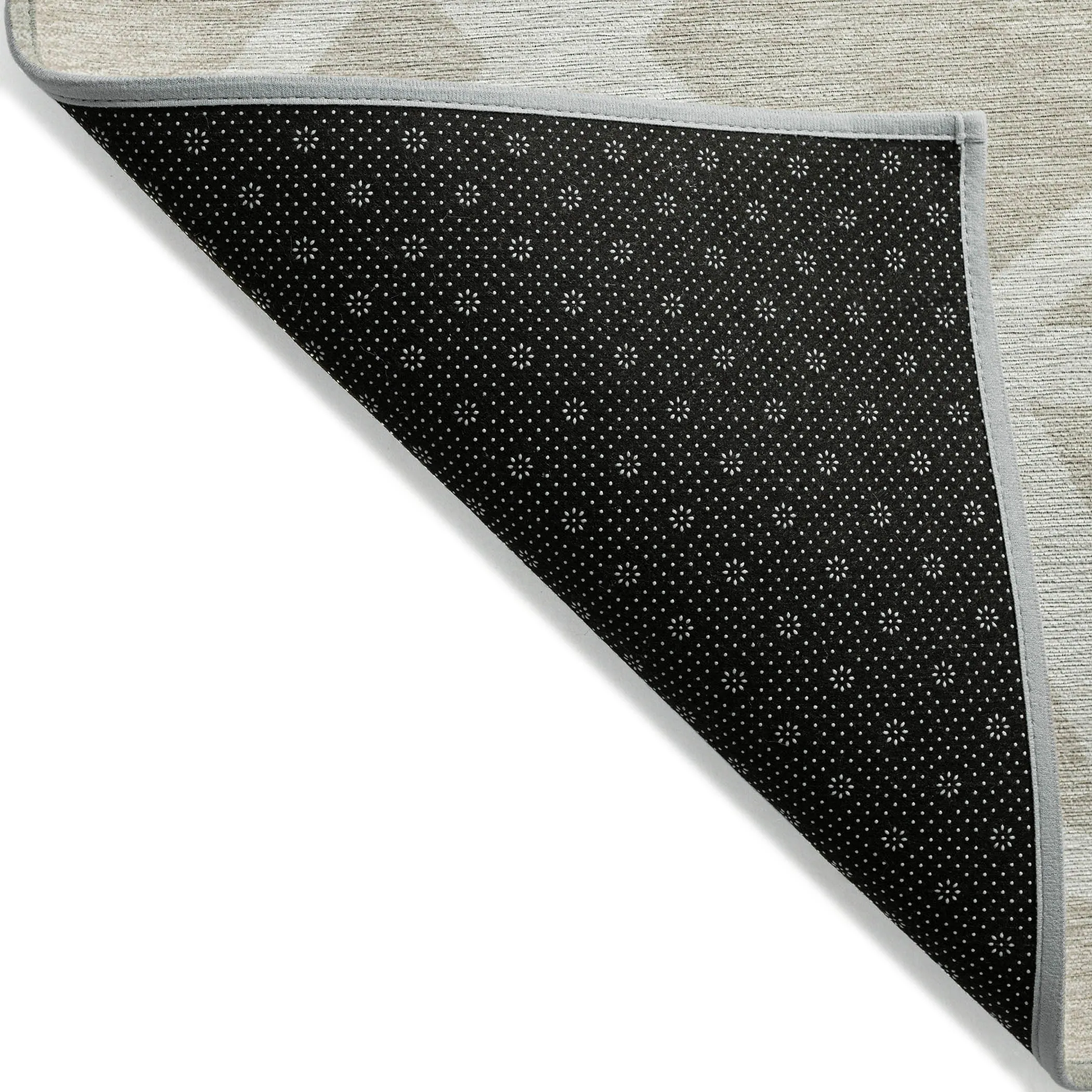 Machine Washable Indoor/ Outdoor Abstract Contemporary Chantille Rug