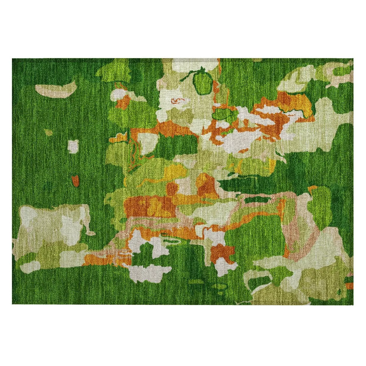 Machine Washable Indoor/ Outdoor Abstract Glam Chantille Rug