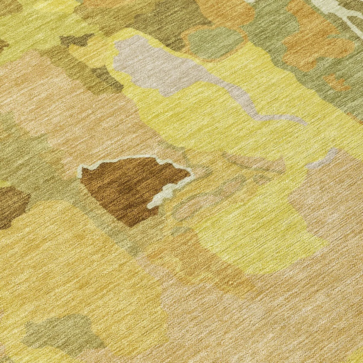 Machine Washable Indoor/ Outdoor Abstract Glam Chantille Rug