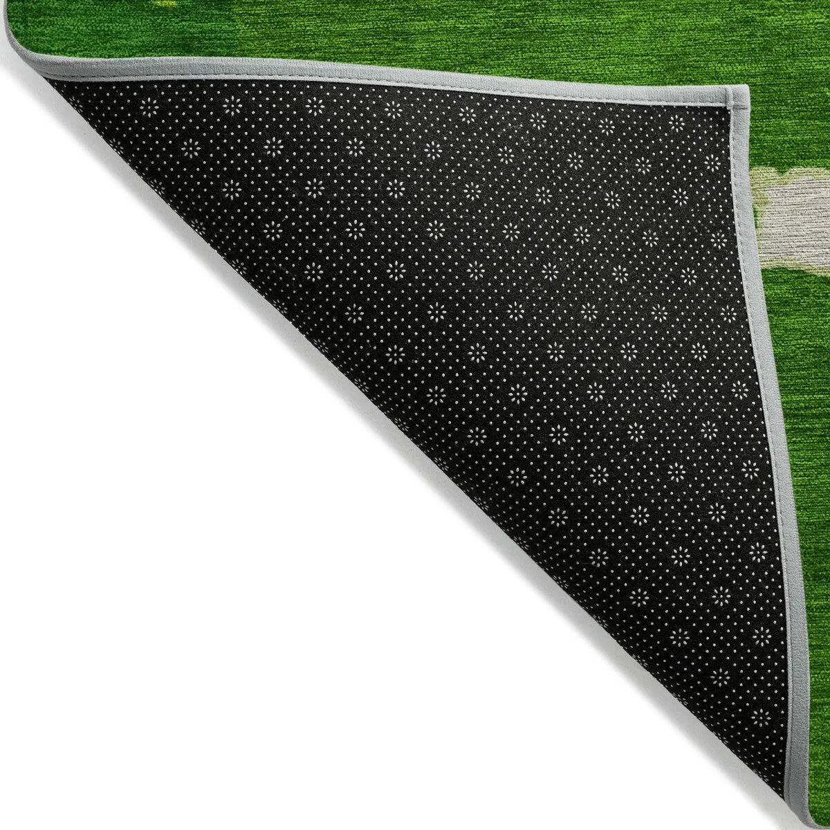 Machine Washable Indoor/ Outdoor Abstract Glam Chantille Rug