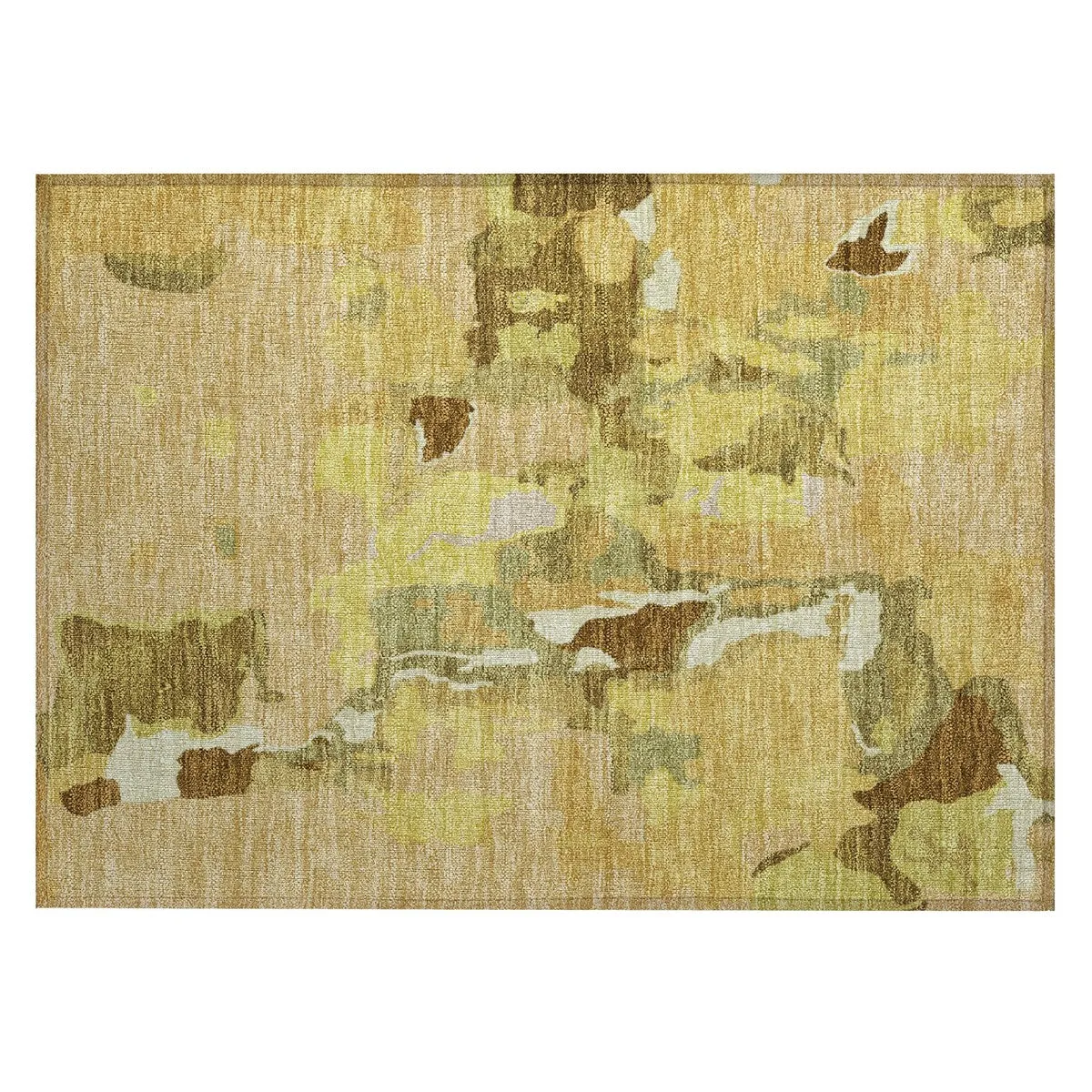 Machine Washable Indoor/ Outdoor Abstract Glam Chantille Rug