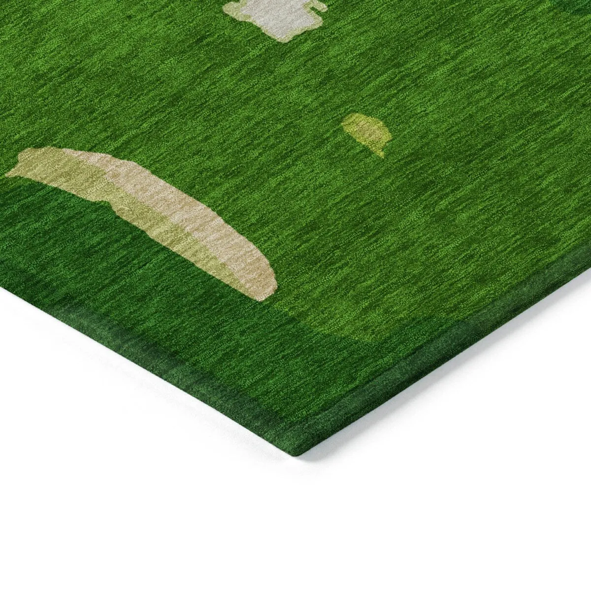 Machine Washable Indoor/ Outdoor Abstract Glam Chantille Rug