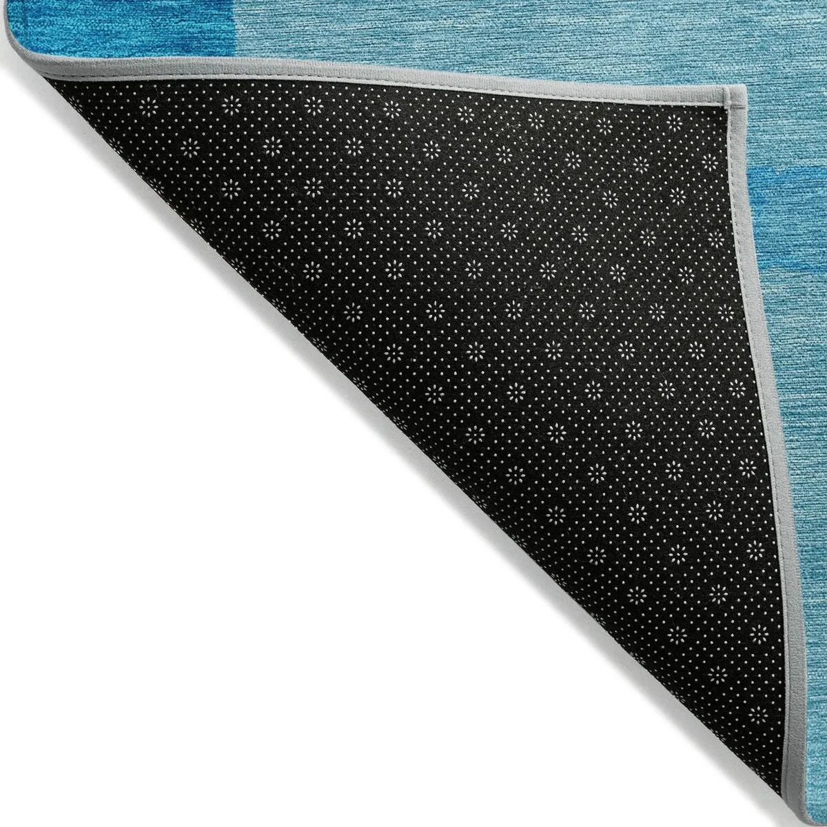 Machine Washable Indoor/ Outdoor Abstract Glam Chantille Rug