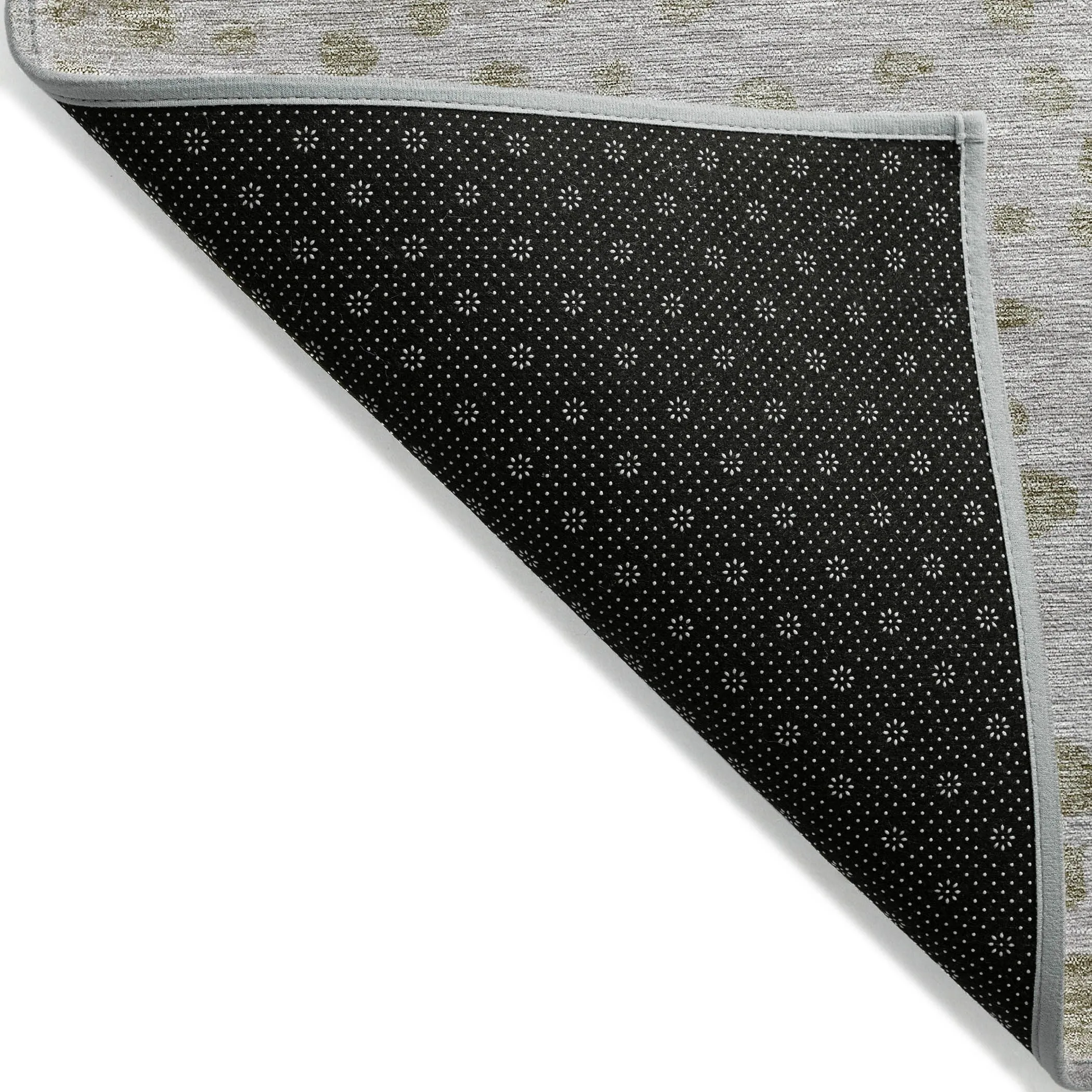 Machine Washable Indoor/ Outdoor Abstract Modern Chantille Rug