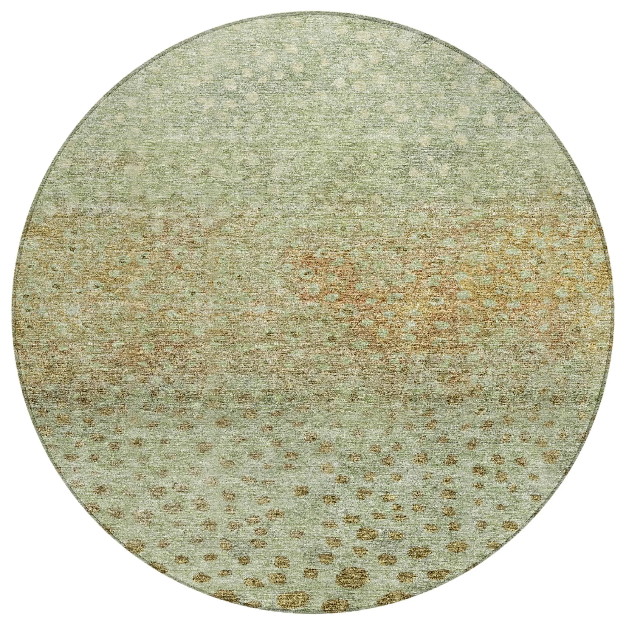 Machine Washable Indoor/ Outdoor Abstract Modern Chantille Rug