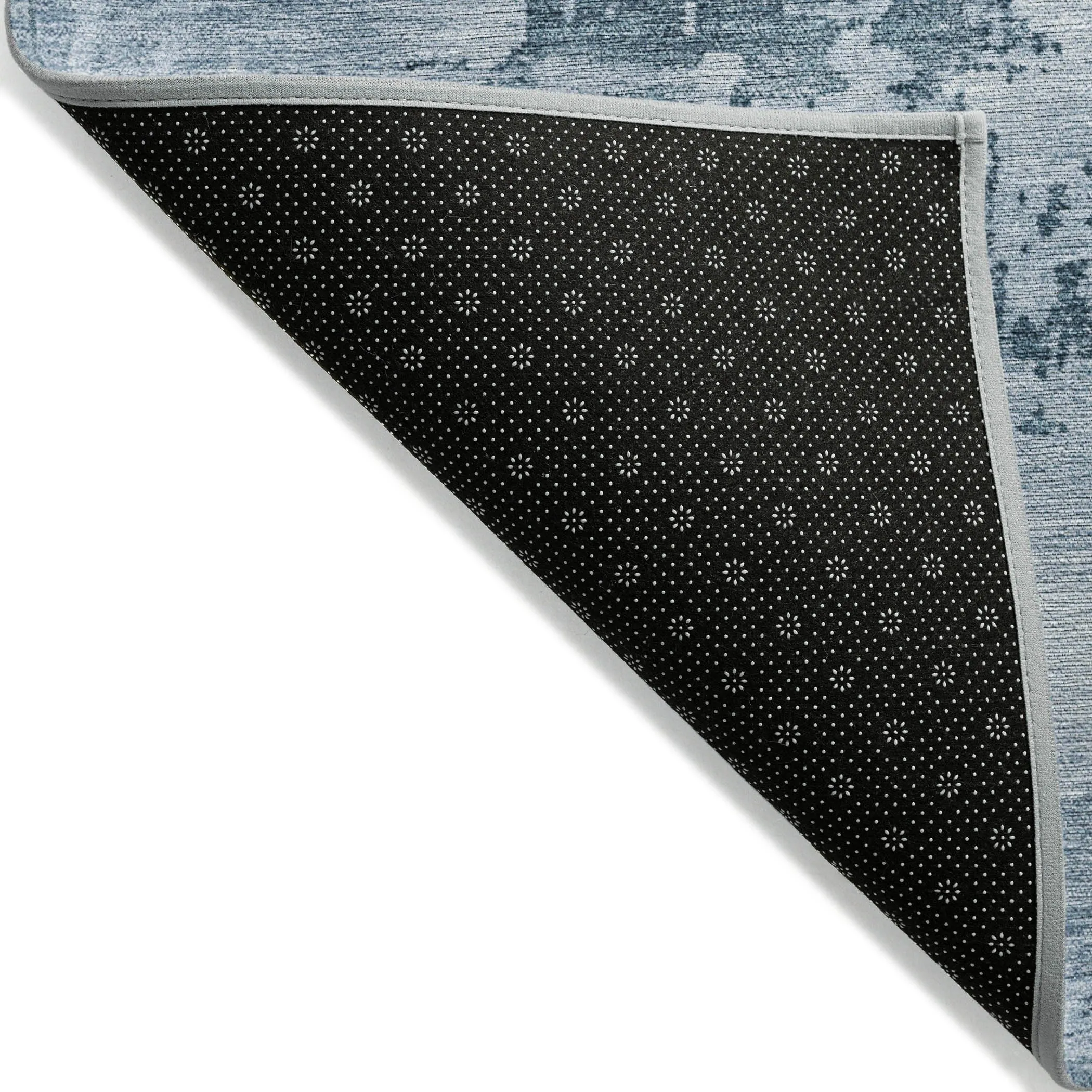 Machine Washable Indoor/ Outdoor Abstract Modern Chantille Rug