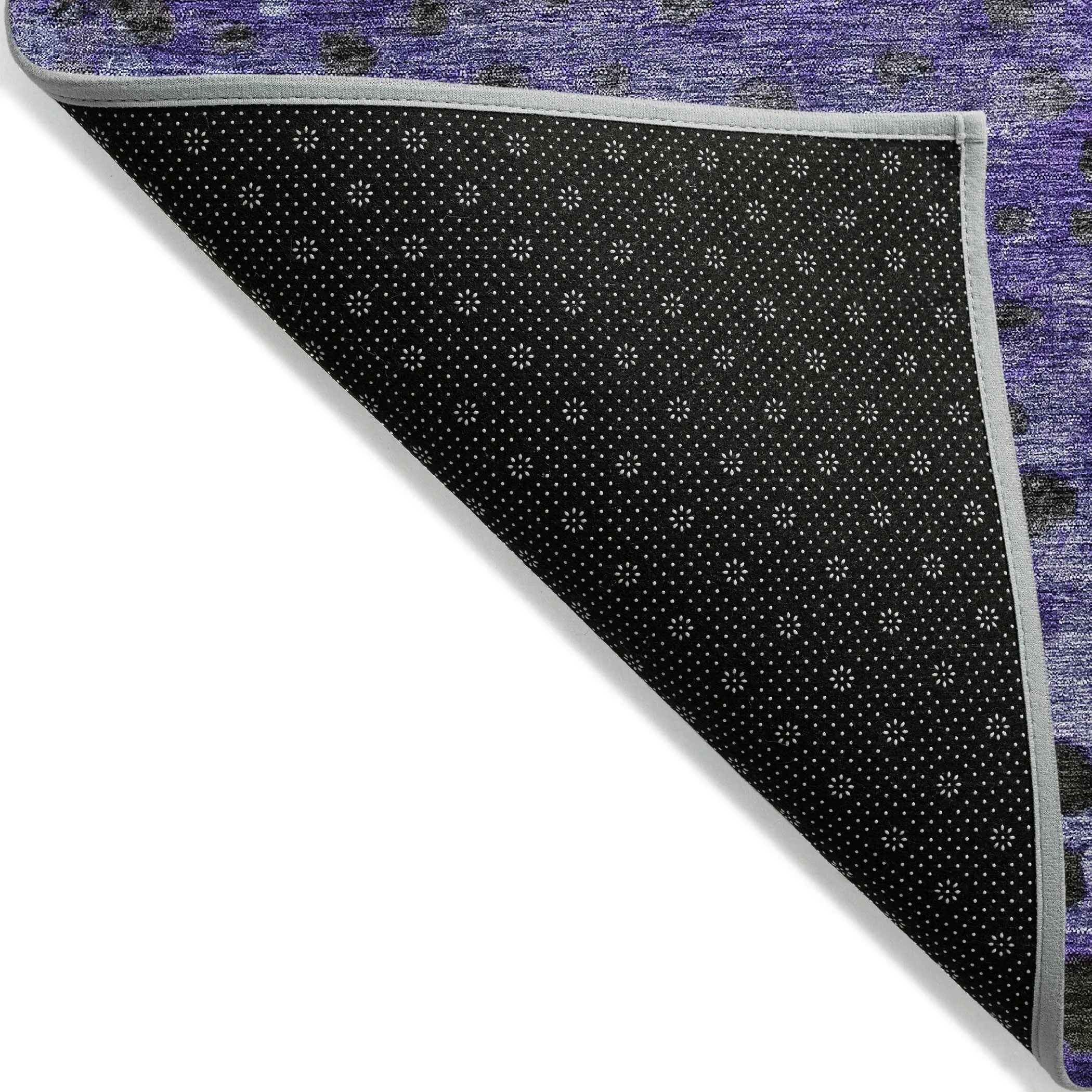 Machine Washable Indoor/ Outdoor Abstract Modern Chantille Rug