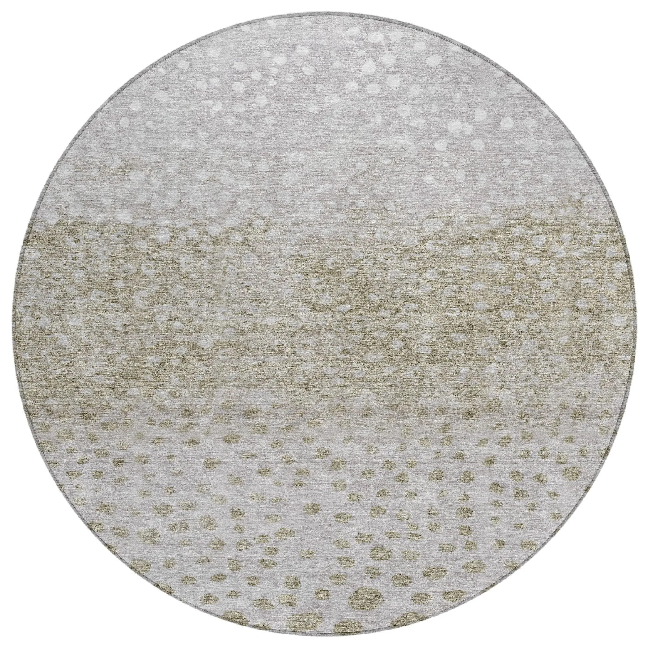Machine Washable Indoor/ Outdoor Abstract Modern Chantille Rug