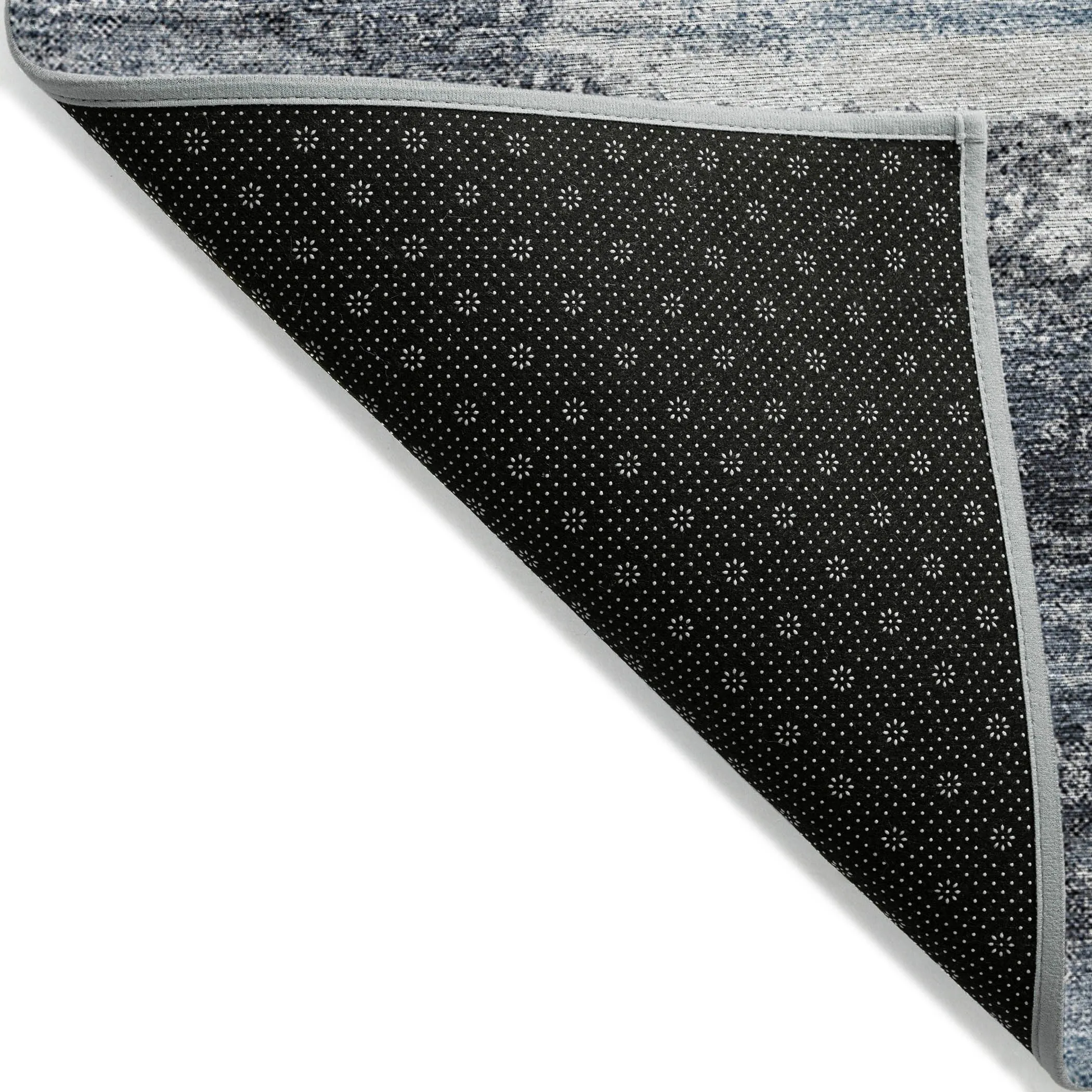 Machine Washable Indoor/ Outdoor Abstract Modern Chantille Rug
