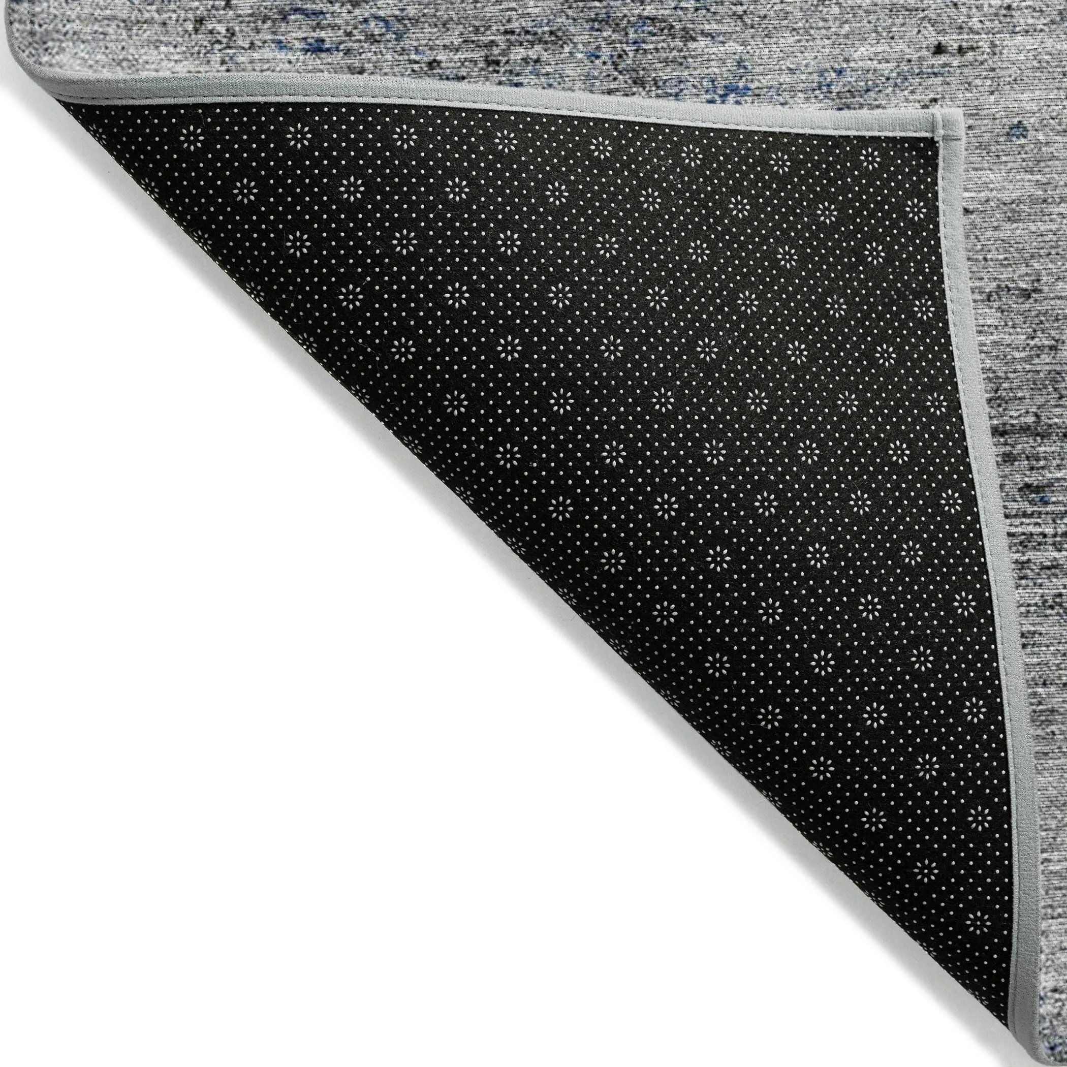 Machine Washable Indoor/ Outdoor Abstract Solid Chantille Rug