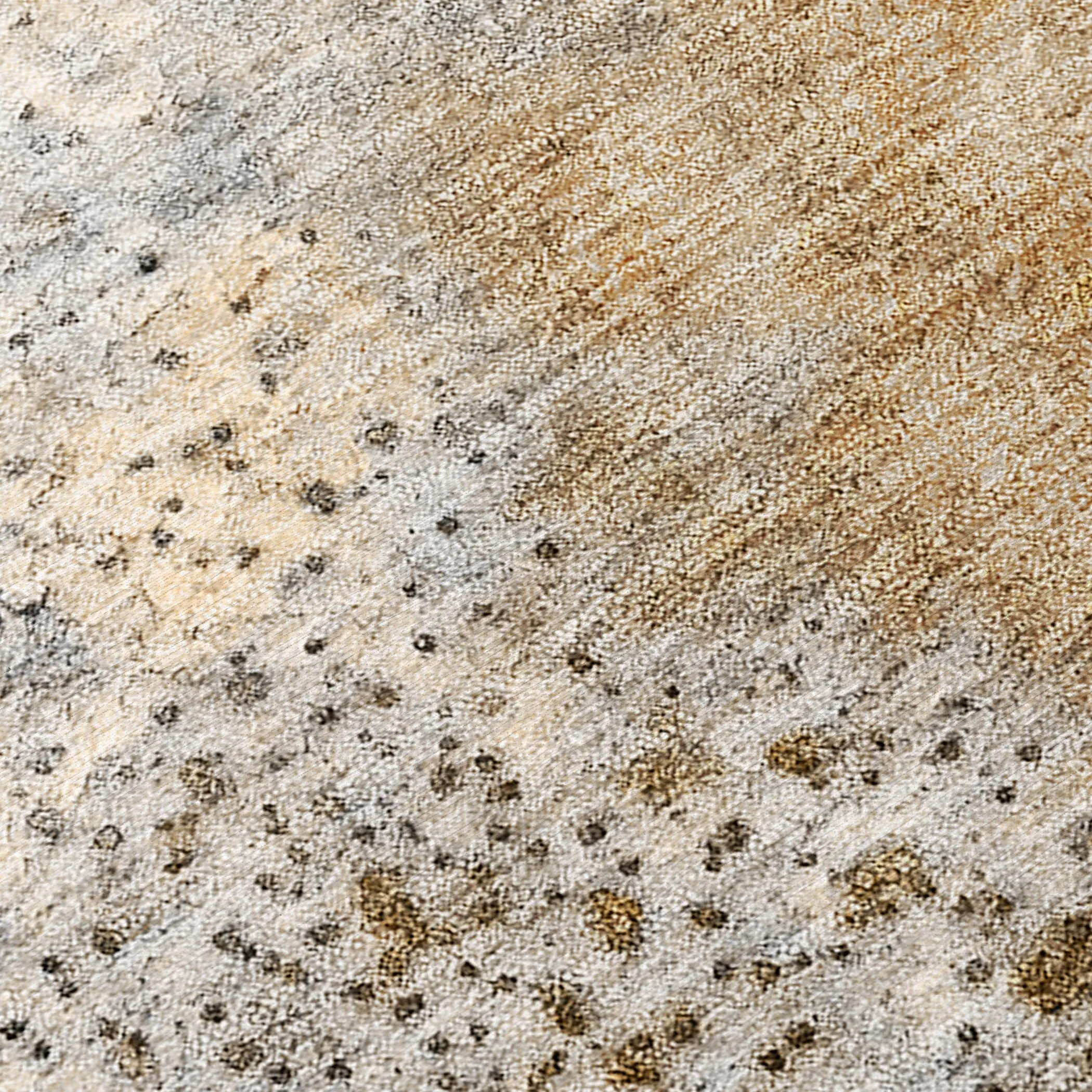 Machine Washable Indoor/ Outdoor Abstract Watercolor Chantille Rug