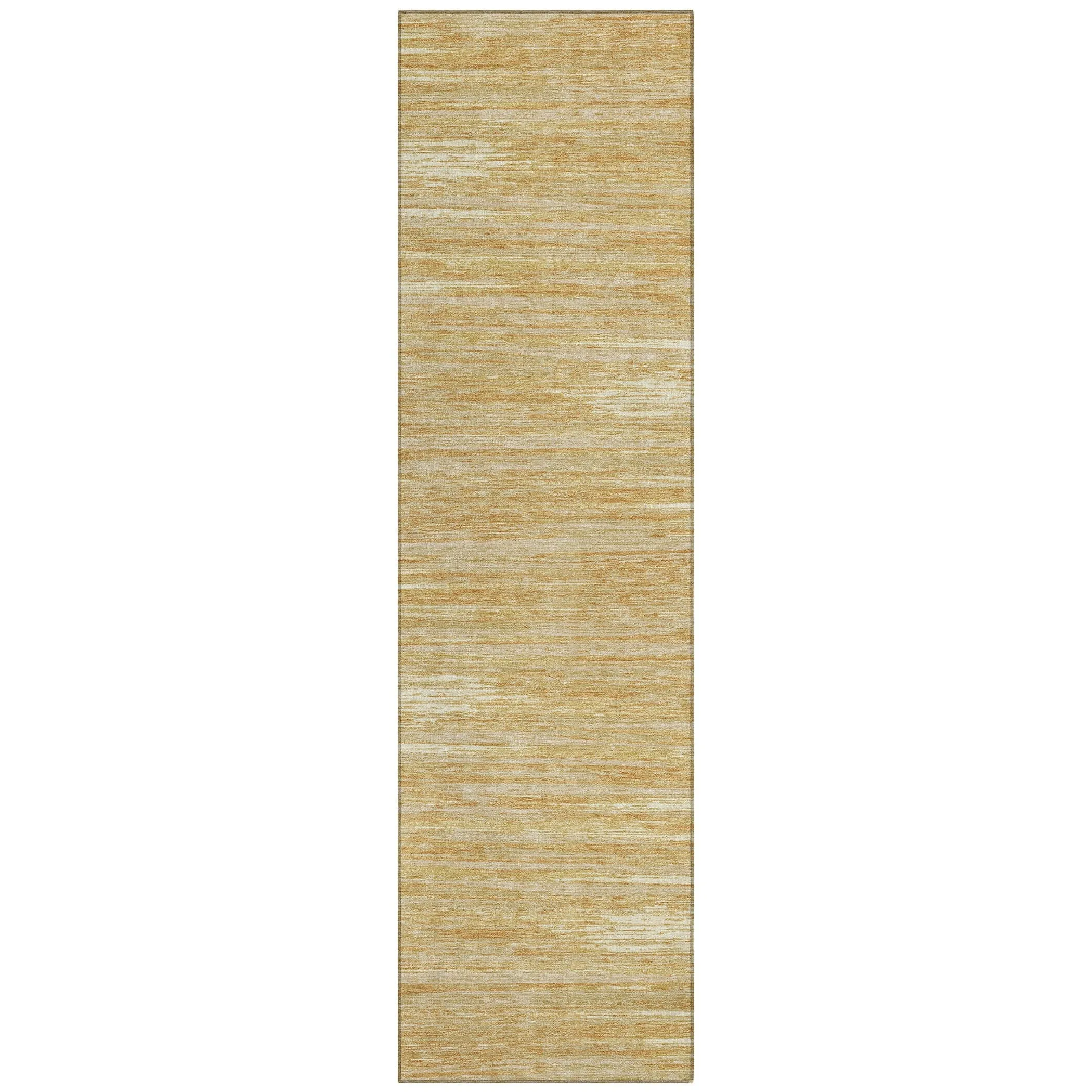 Machine Washable Indoor/ Outdoor Chantille Abstract Stripe Rug