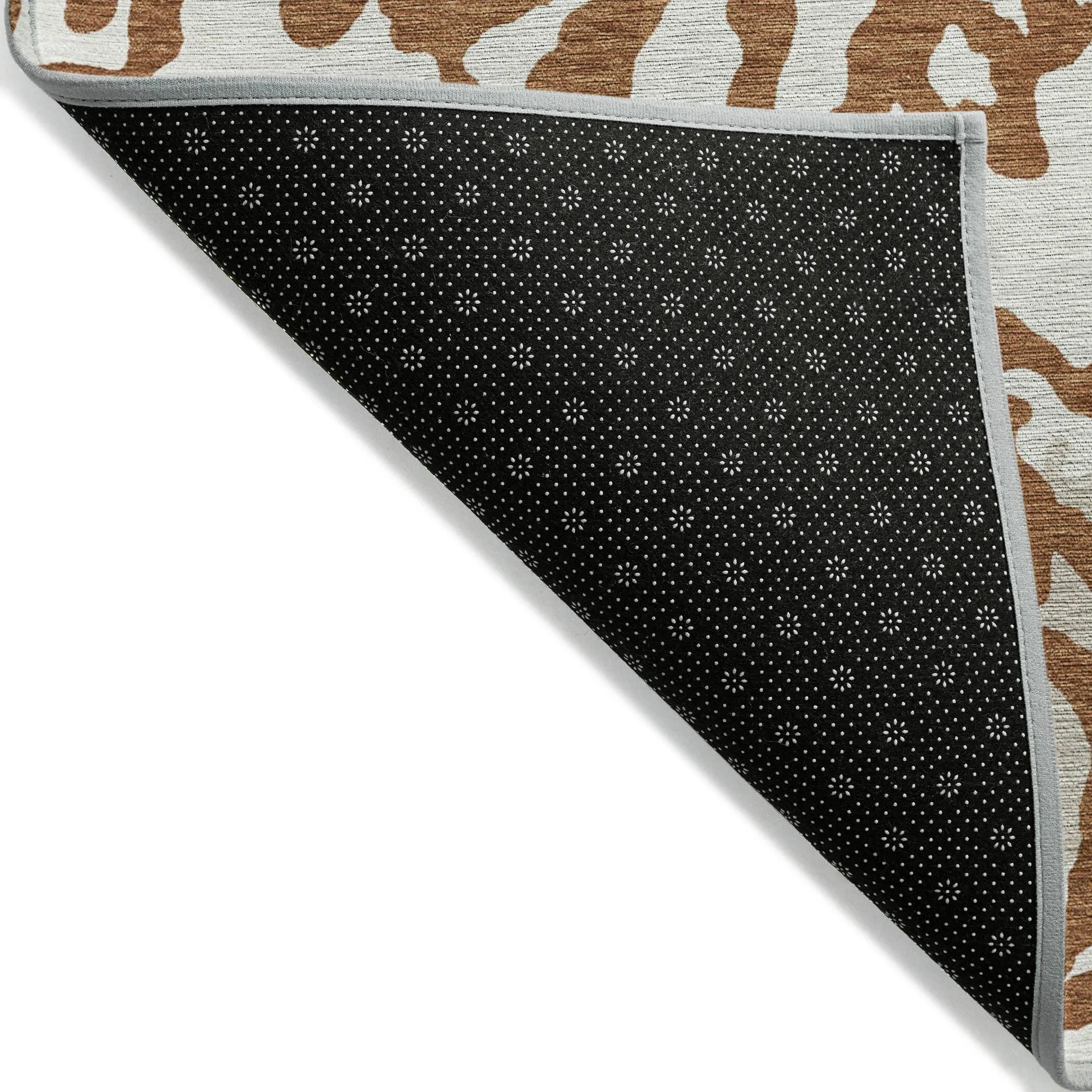 Machine Washable Indoor/ Outdoor Chantille Animal Print Abstract Rug