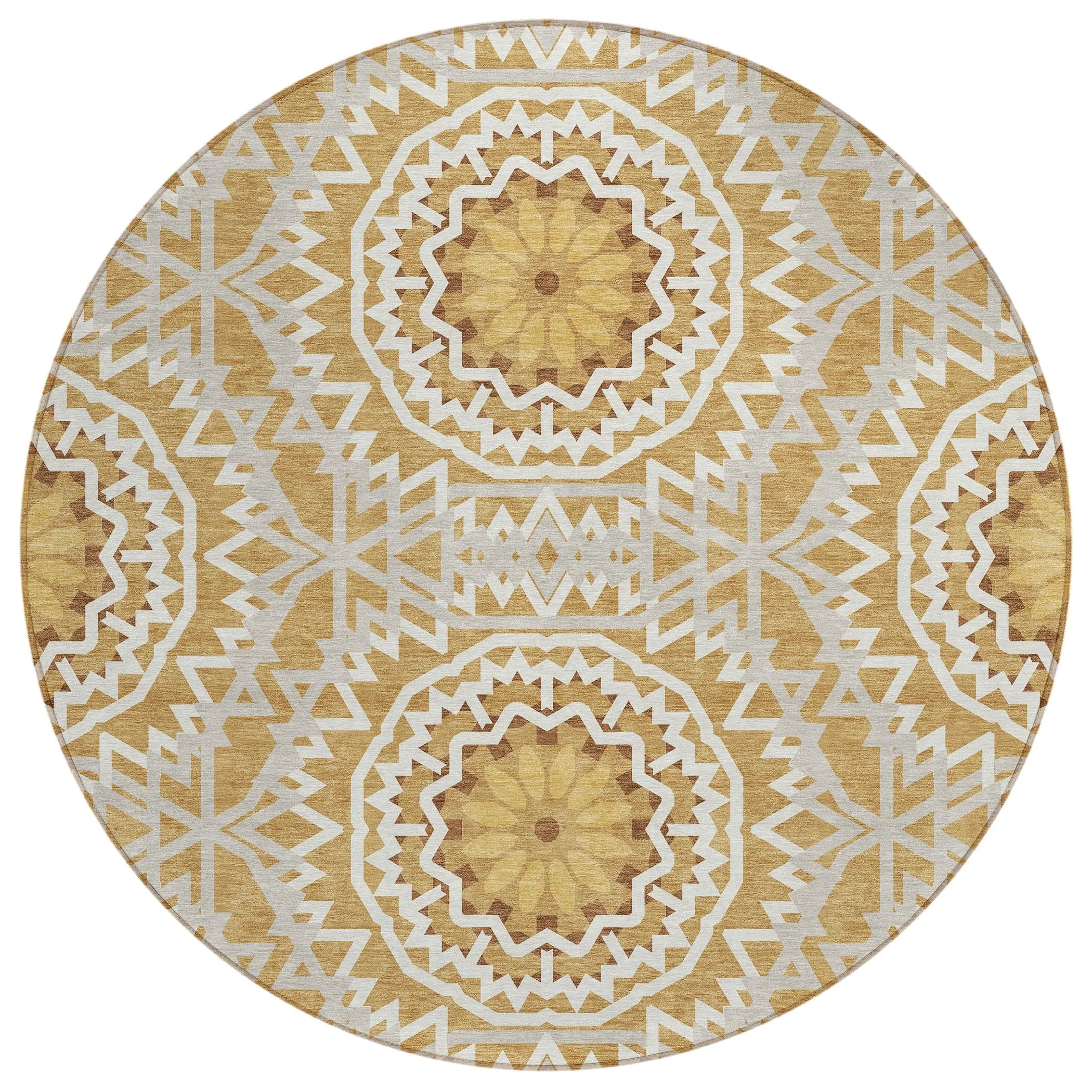 Machine Washable Indoor/ Outdoor Chantille Boho Moroccan Rug