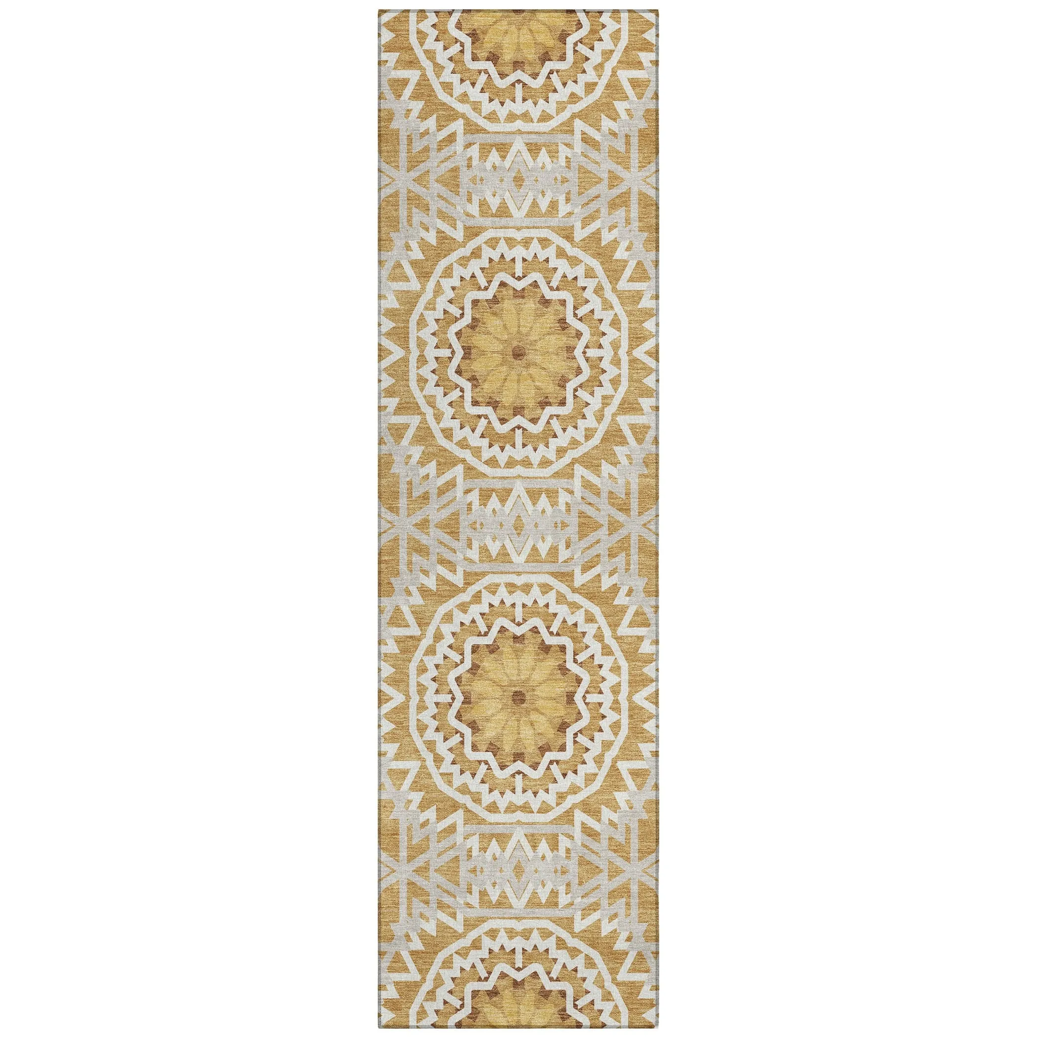 Machine Washable Indoor/ Outdoor Chantille Boho Moroccan Rug