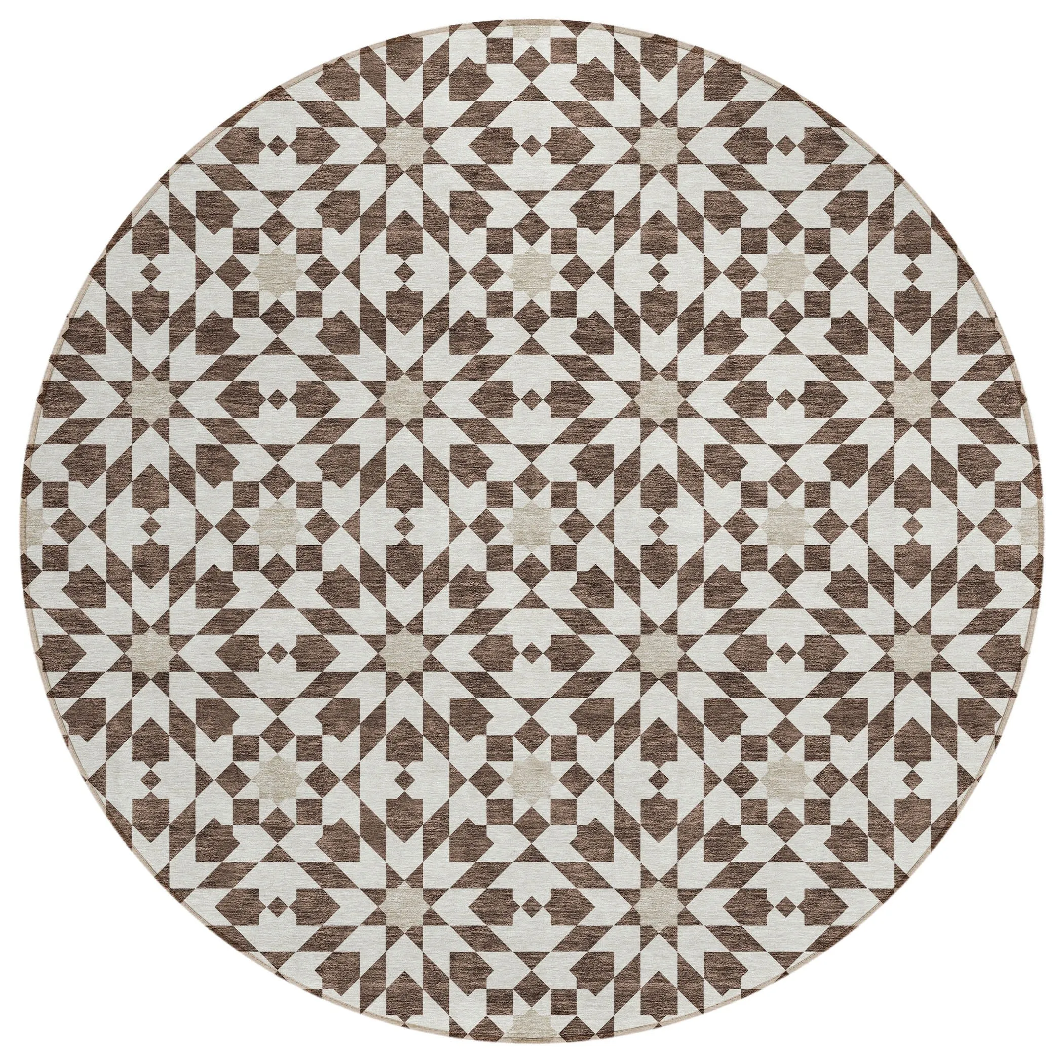 Machine Washable Indoor/ Outdoor Chantille Boho Morrocan Rug