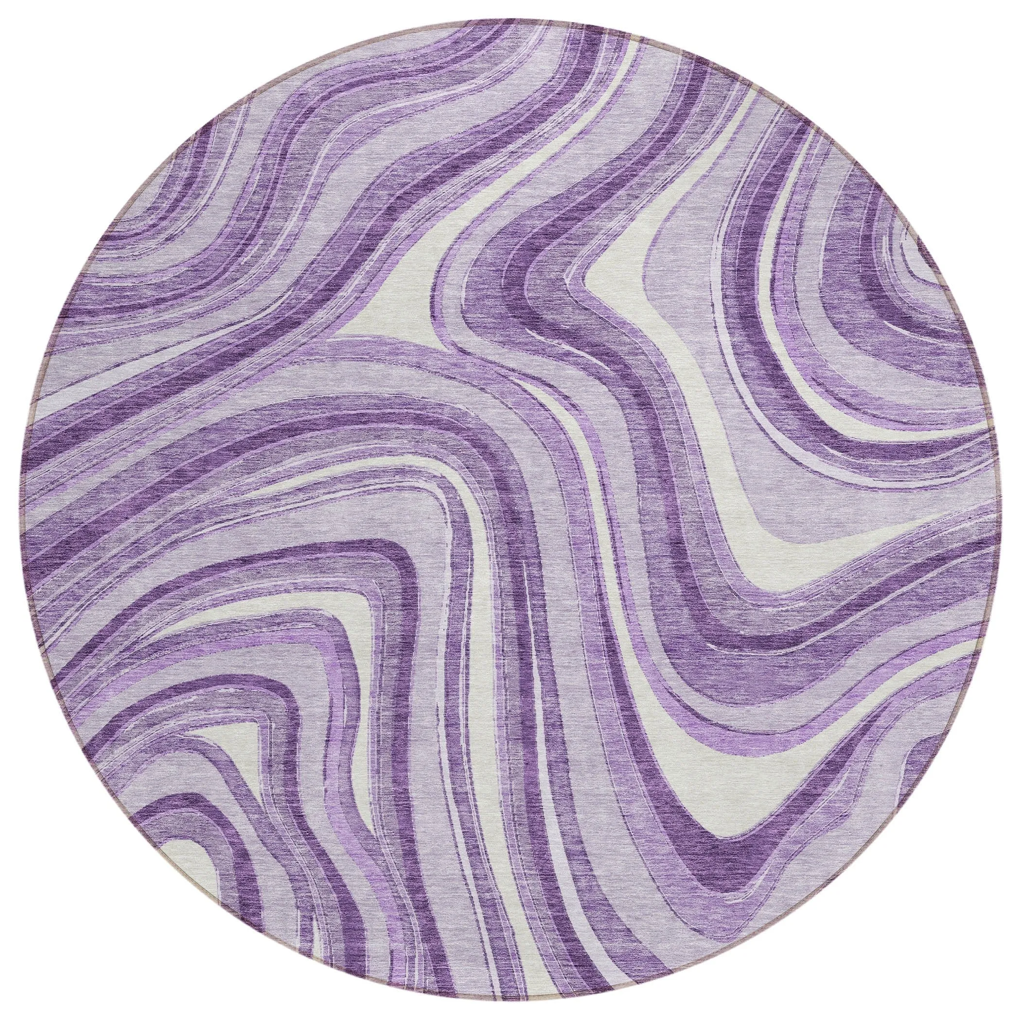 Machine Washable Indoor/ Outdoor Chantille Contemporary Abstract Rug