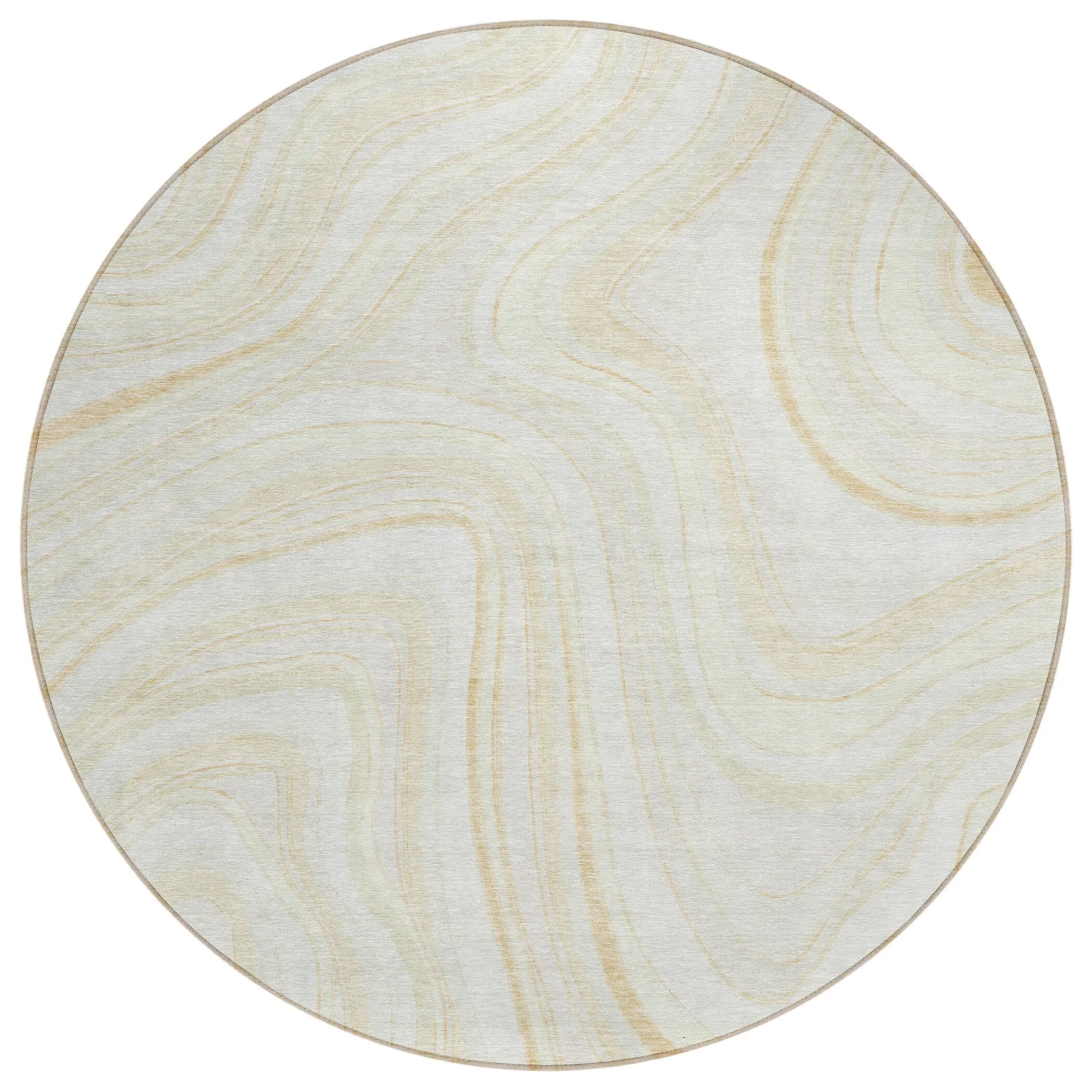 Machine Washable Indoor/ Outdoor Chantille Contemporary Abstract Rug