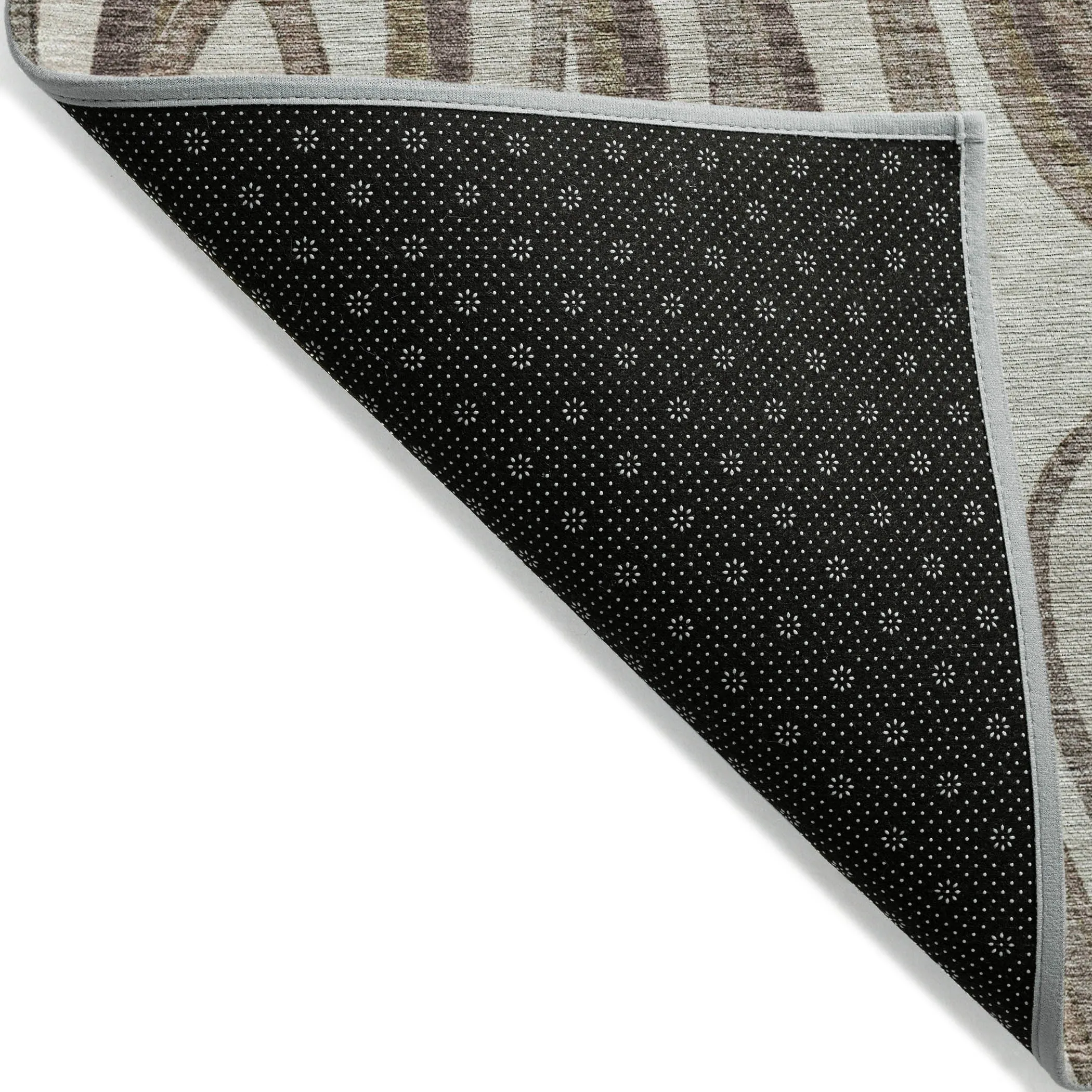 Machine Washable Indoor/ Outdoor Chantille Contemporary Abstract Rug