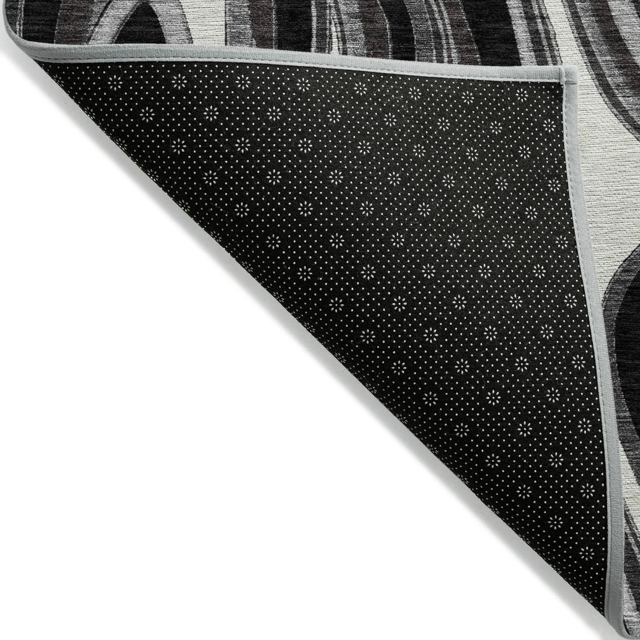 Machine Washable Indoor/ Outdoor Chantille Contemporary Abstract Rug