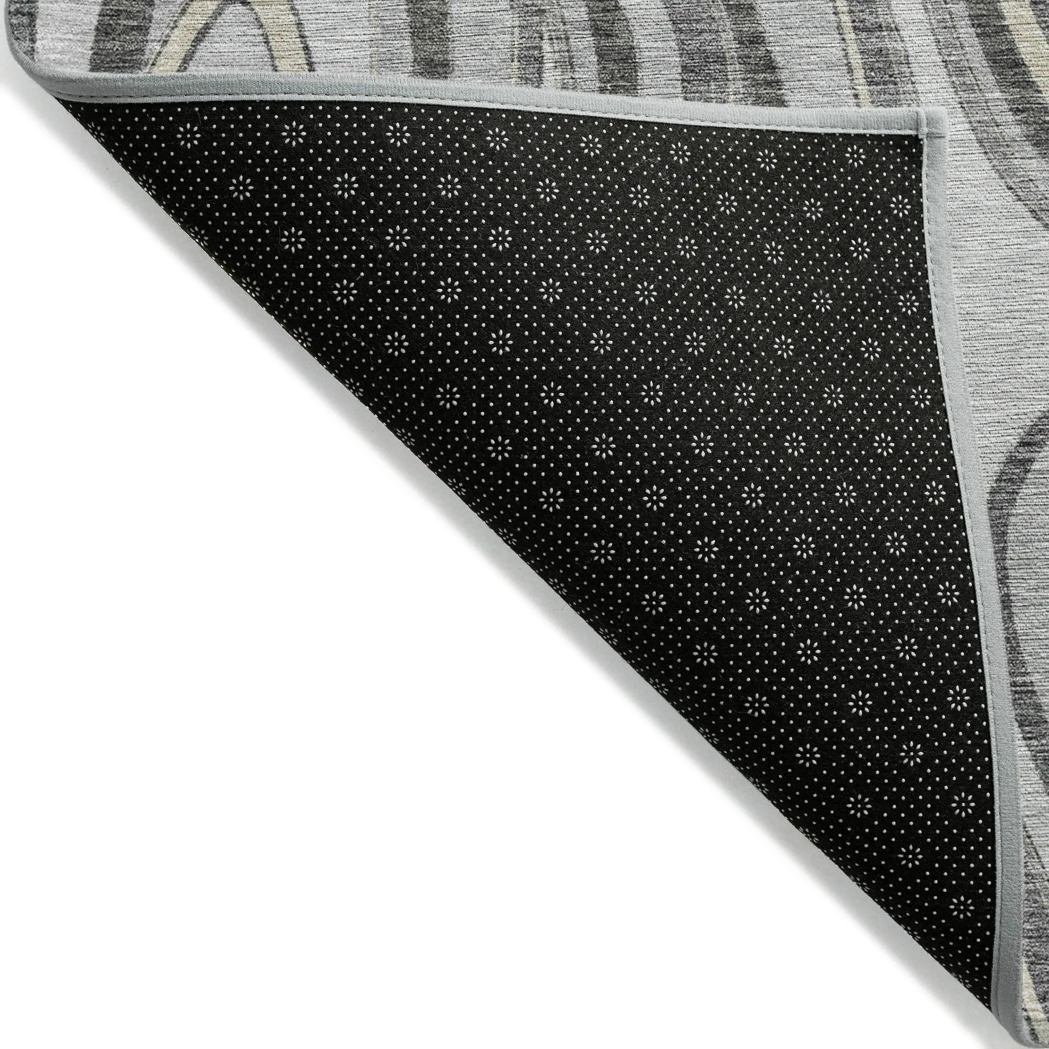 Machine Washable Indoor/ Outdoor Chantille Contemporary Abstract Rug