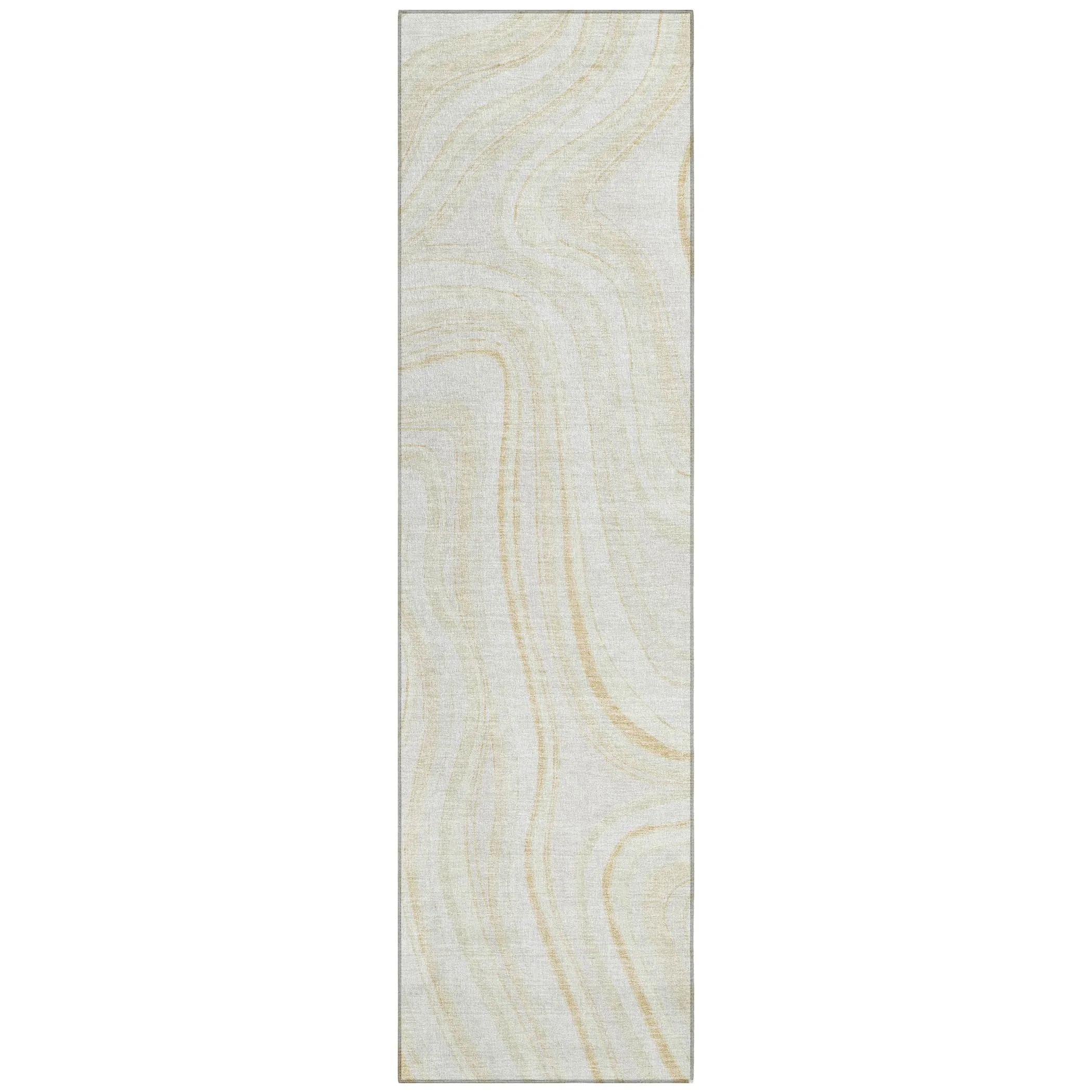 Machine Washable Indoor/ Outdoor Chantille Contemporary Abstract Rug