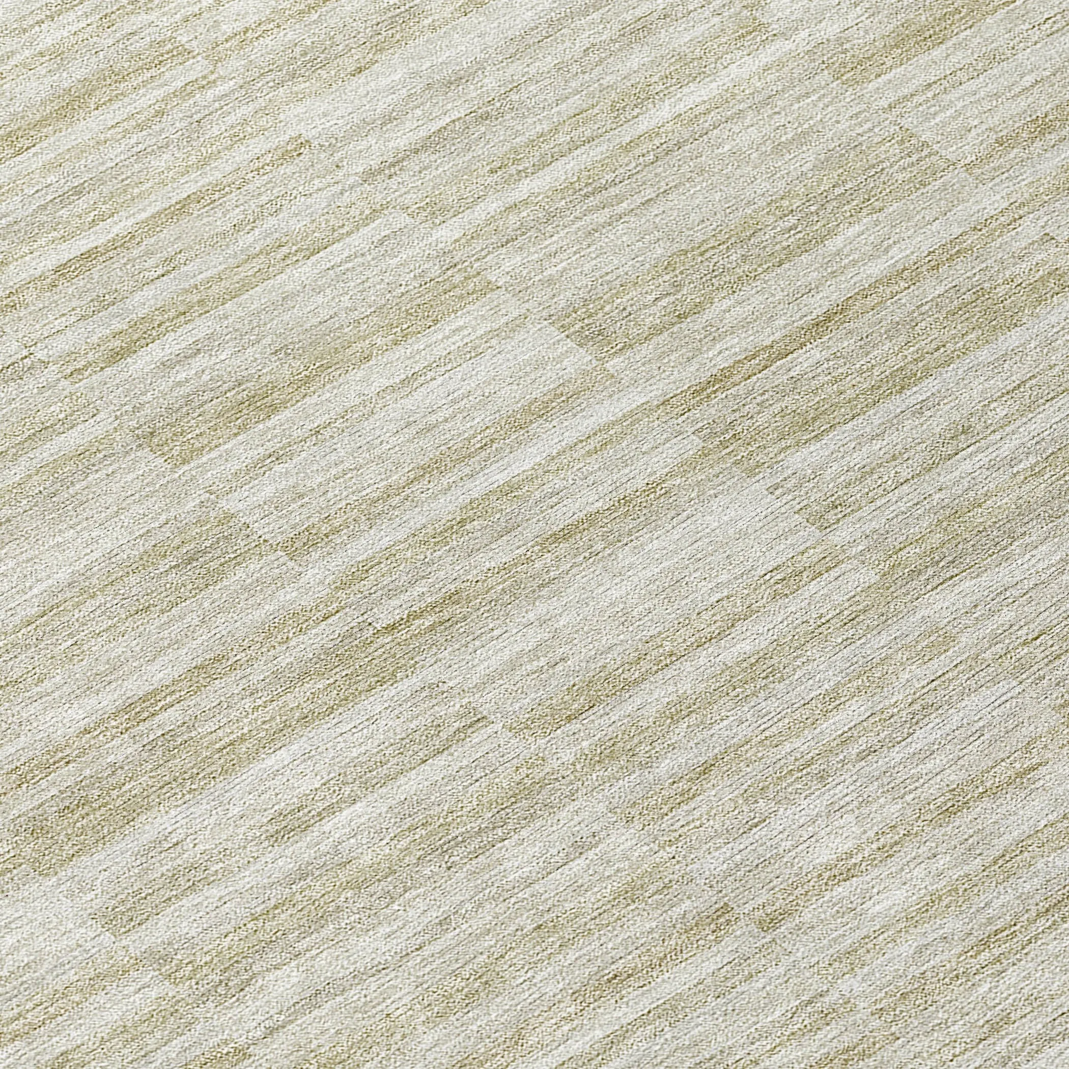 Machine Washable Indoor/ Outdoor Chantille Contemporary Blocks Rug