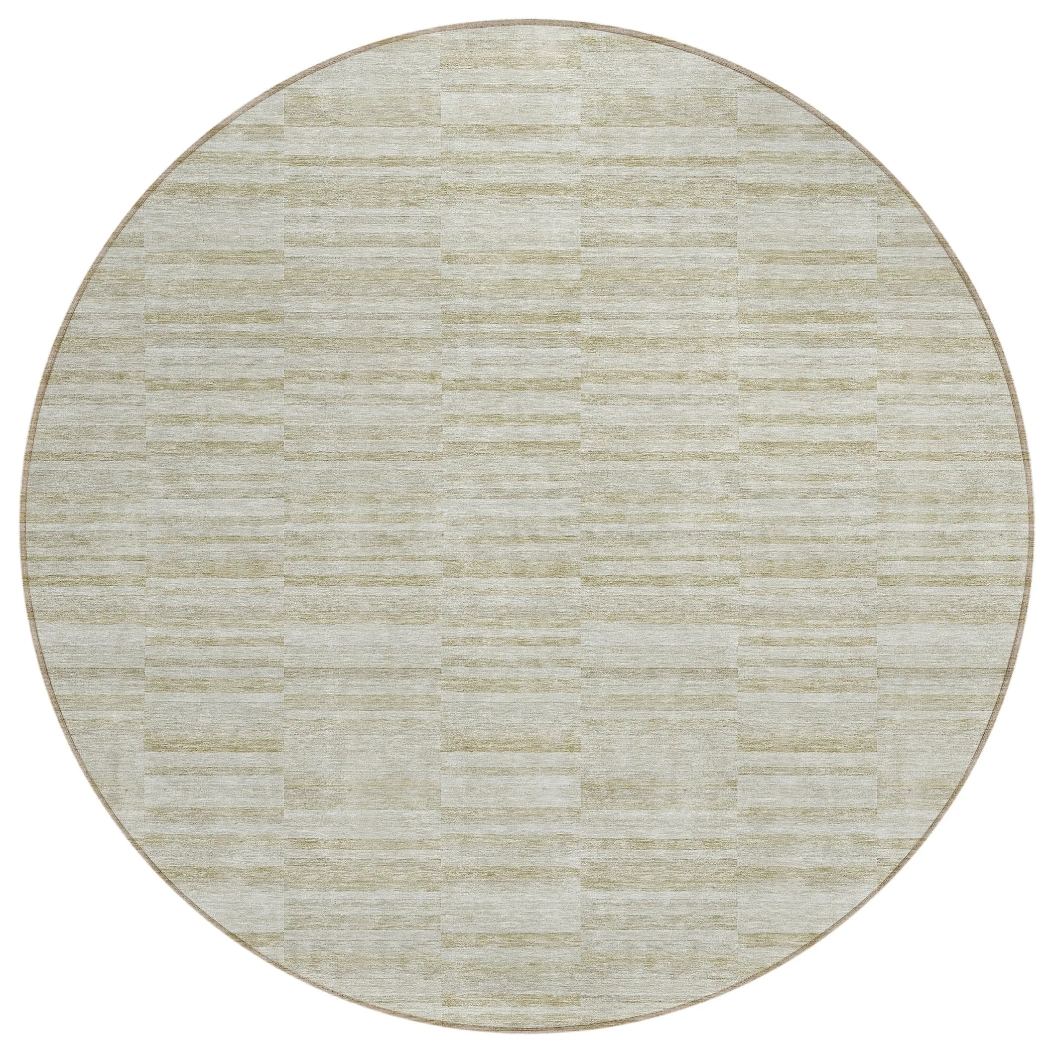 Machine Washable Indoor/ Outdoor Chantille Contemporary Blocks Rug